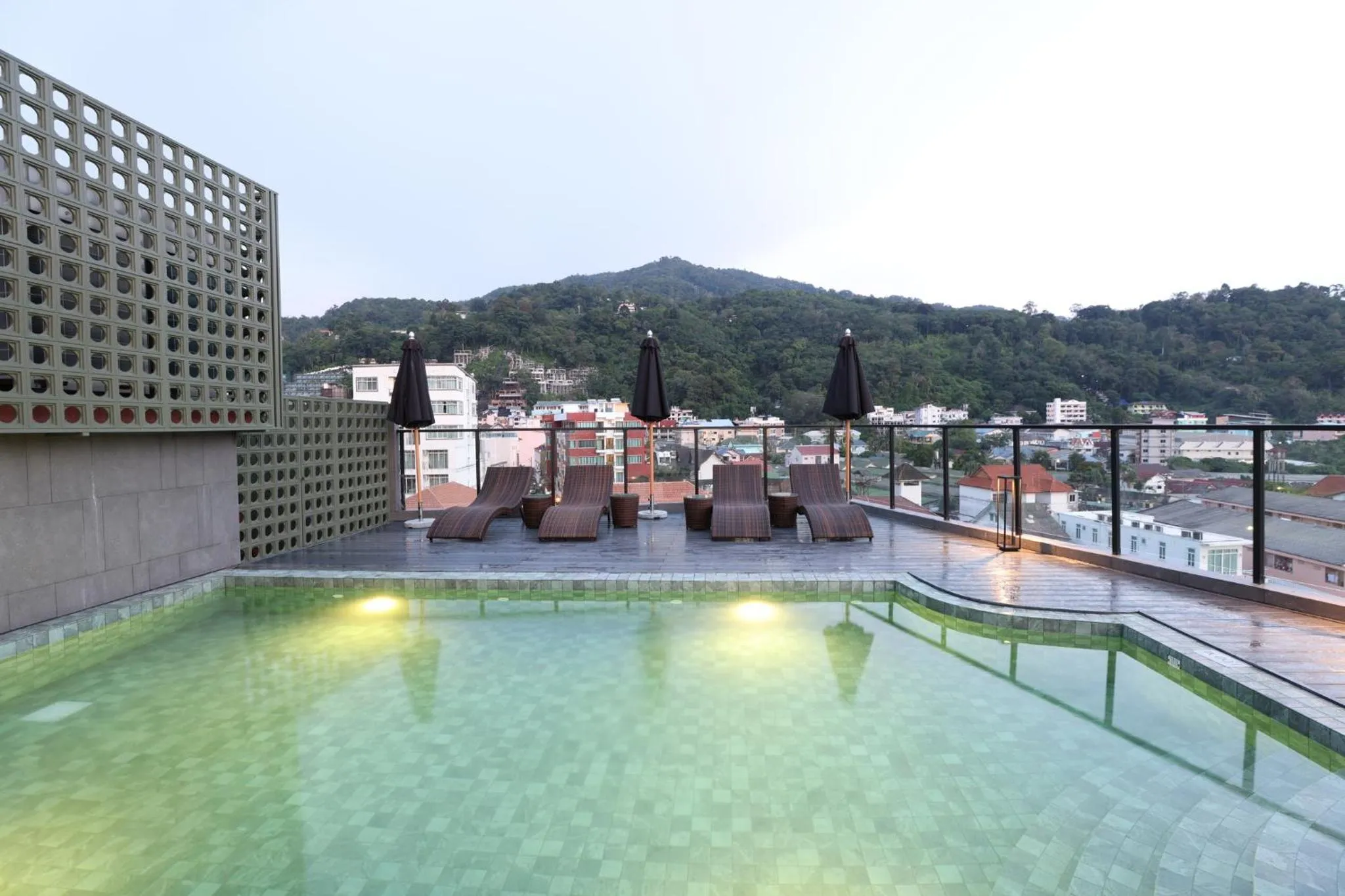 Swimming pool in Syama Mansion Patong, an Aspira Collection