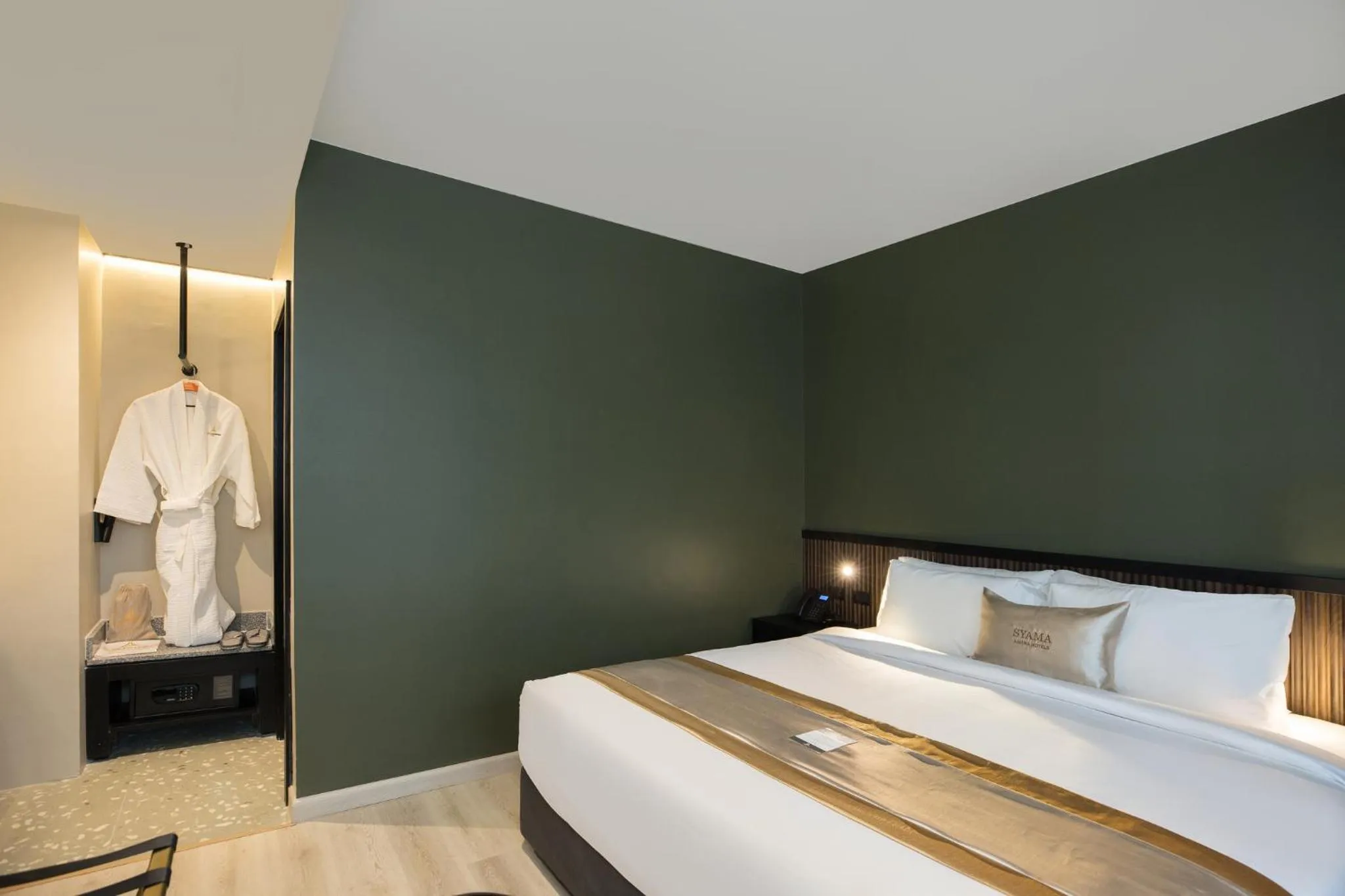 Bed in Syama Mansion Patong, an Aspira Collection