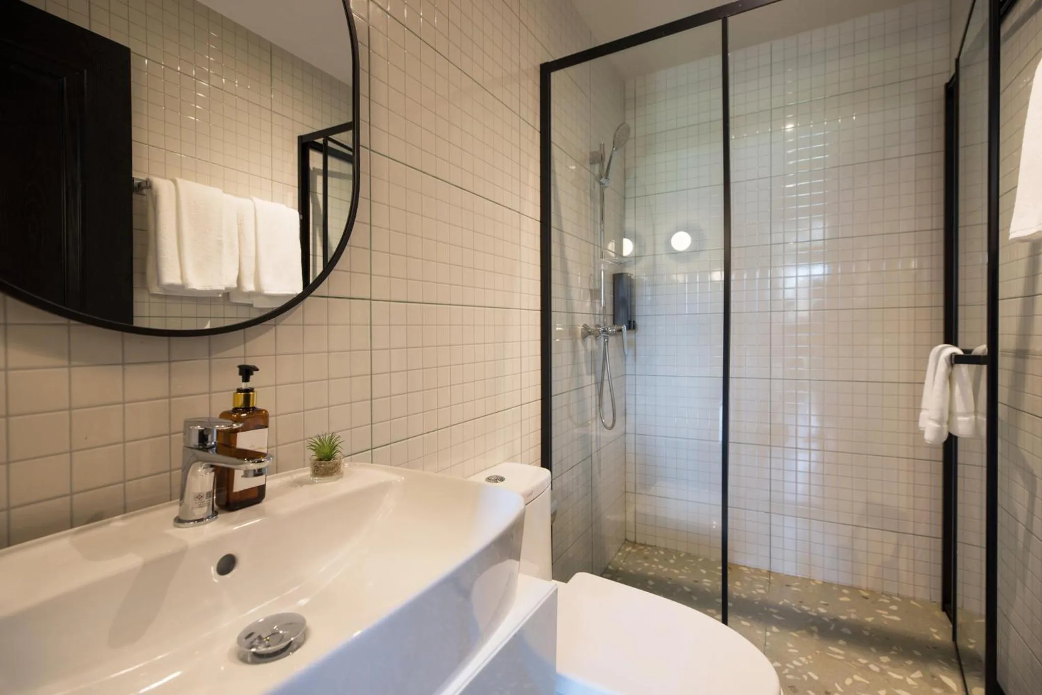 Shower in Syama Mansion Patong, an Aspira Collection