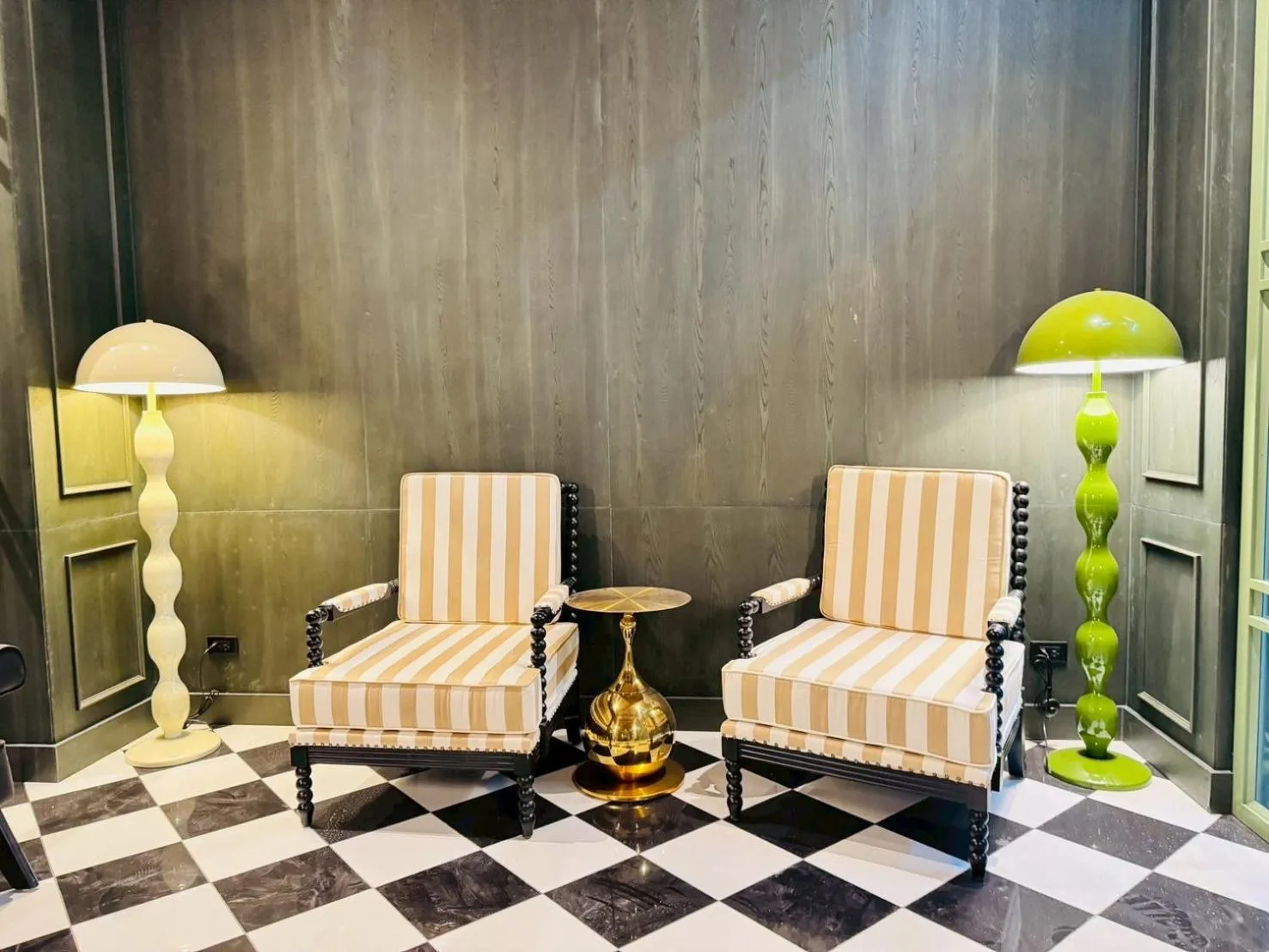 Seating area in Syama Mansion Patong, an Aspira Collection