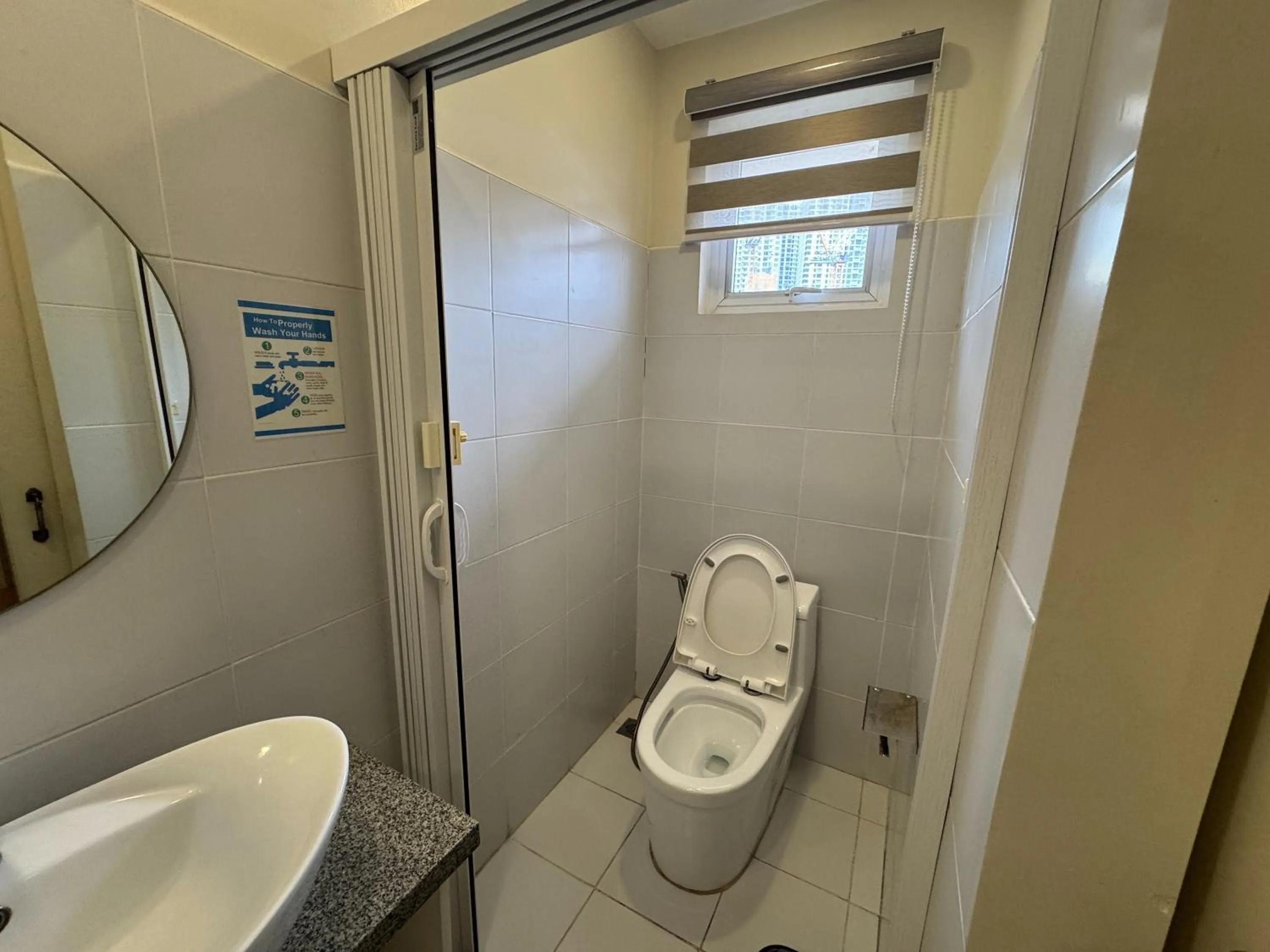 Bathroom in The Circuit Manor Hotel near Ayala Malls Circuit