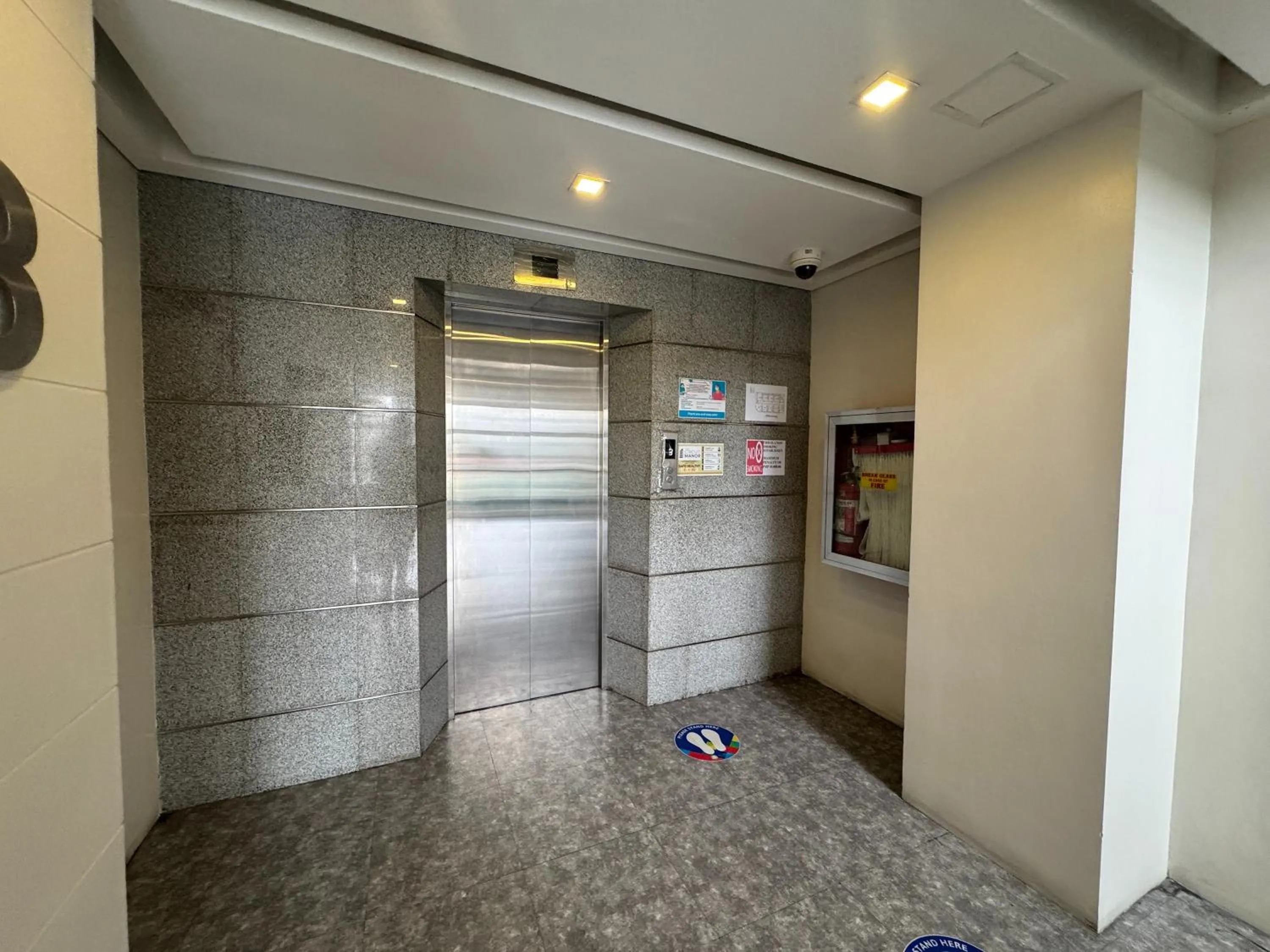 elevator in The Circuit Manor Hotel near Ayala Malls Circuit