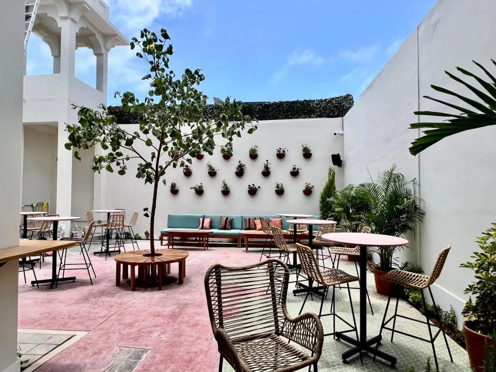 Patio in Andara Boutique Hotel