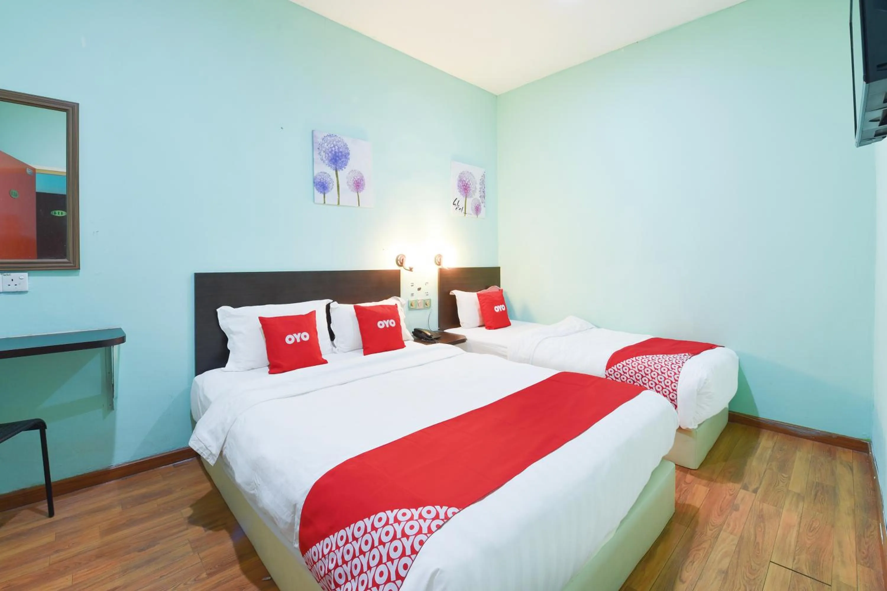 Bed in Dancenter G Home Hotel Near Kota Bharu Kelantan