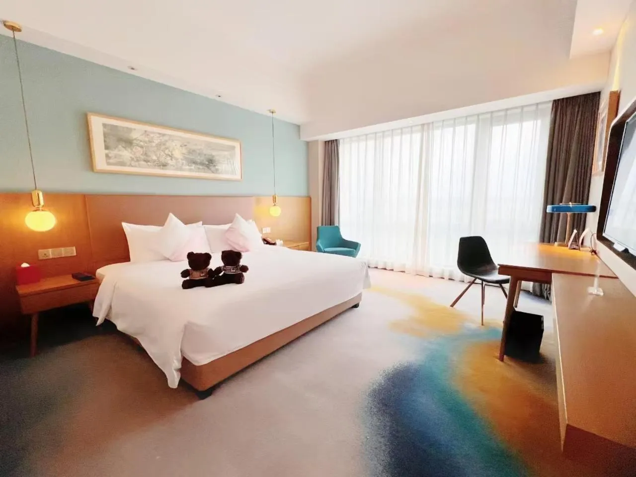 Bedroom, Bed in Artels Collection Lingang Shanghai