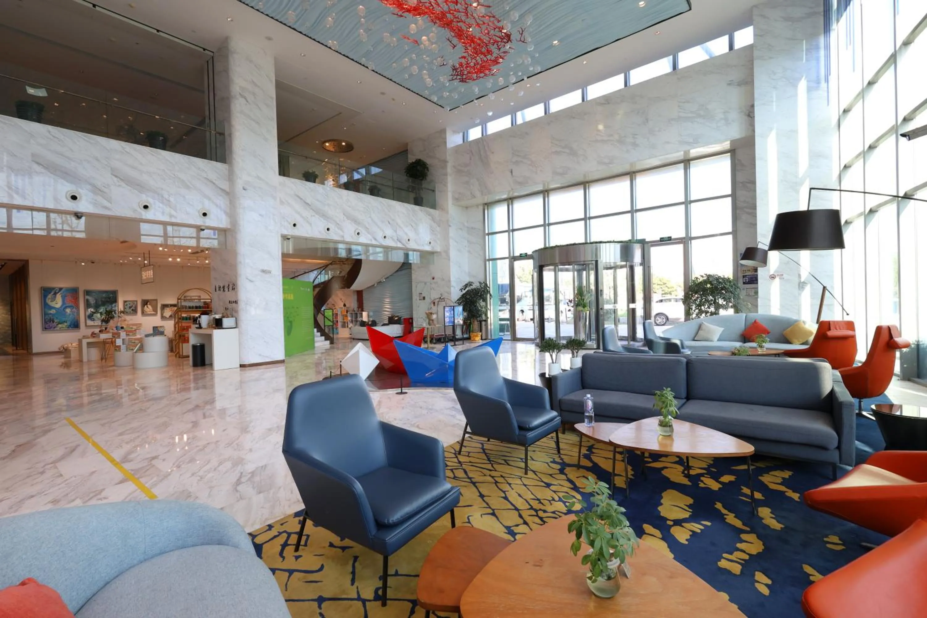 Lobby or reception in Artels Collection Lingang Shanghai