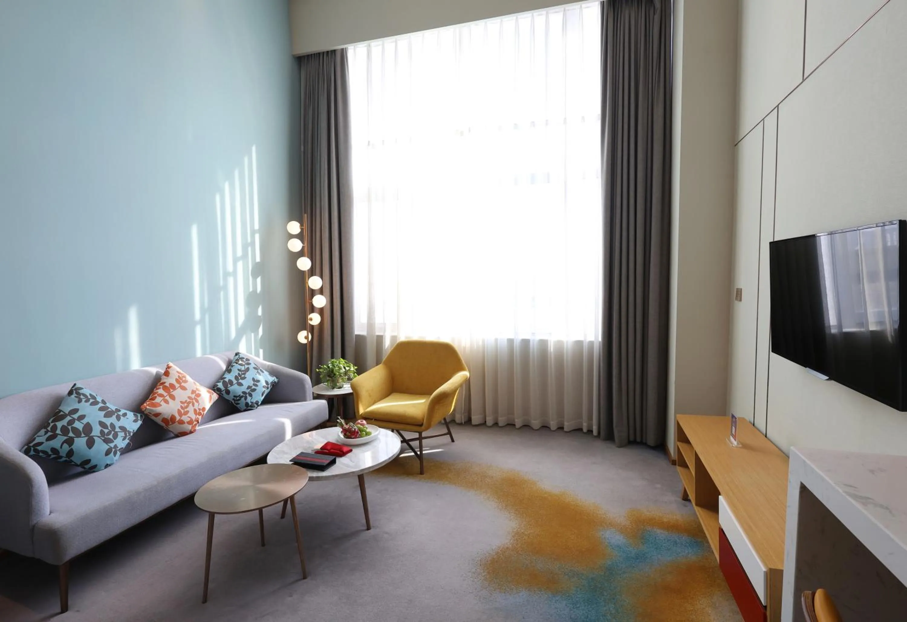 Communal lounge/ TV room in Artels Collection Lingang Shanghai