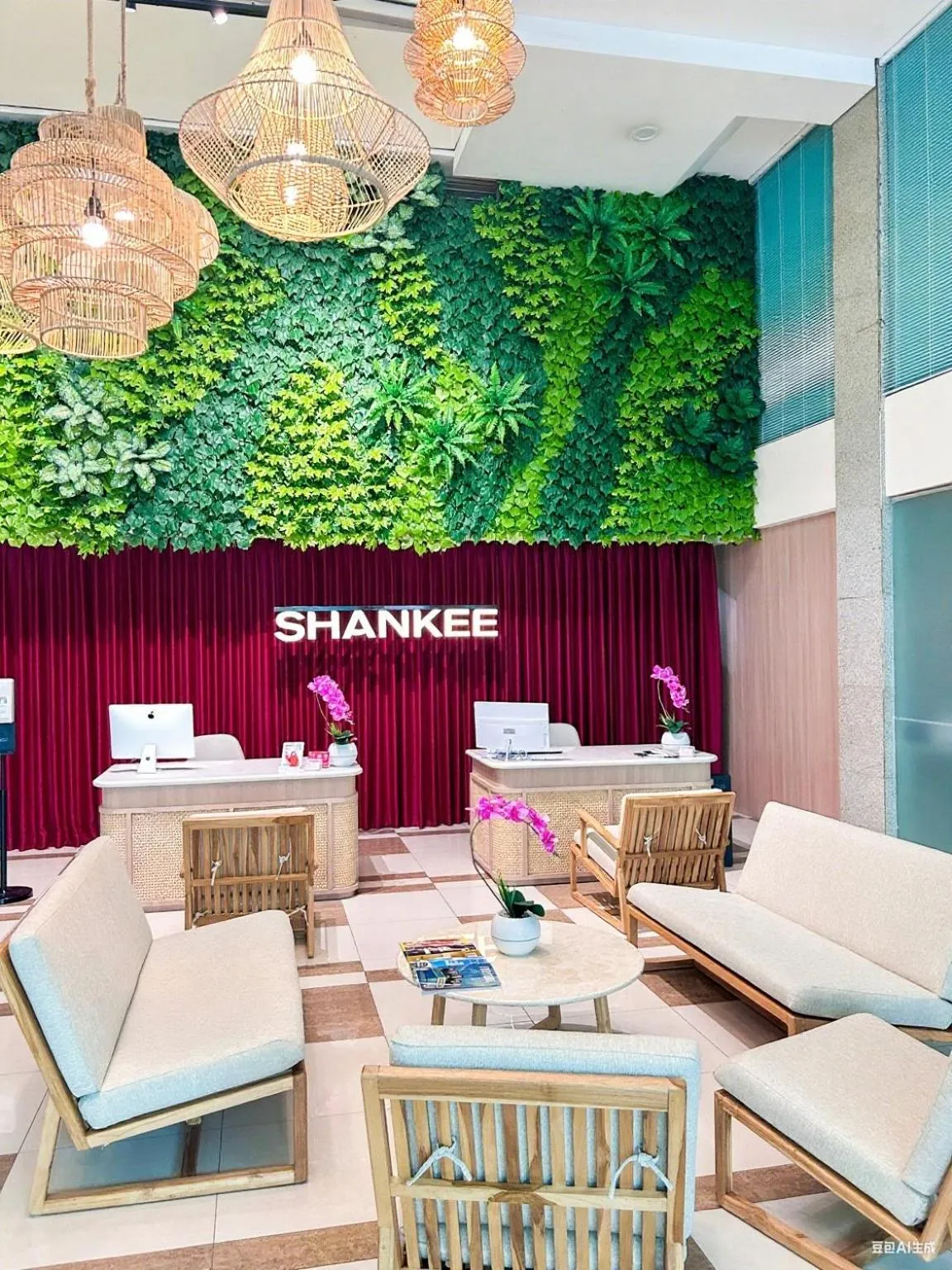 Lobby or reception in Shankee Suites Sudirman