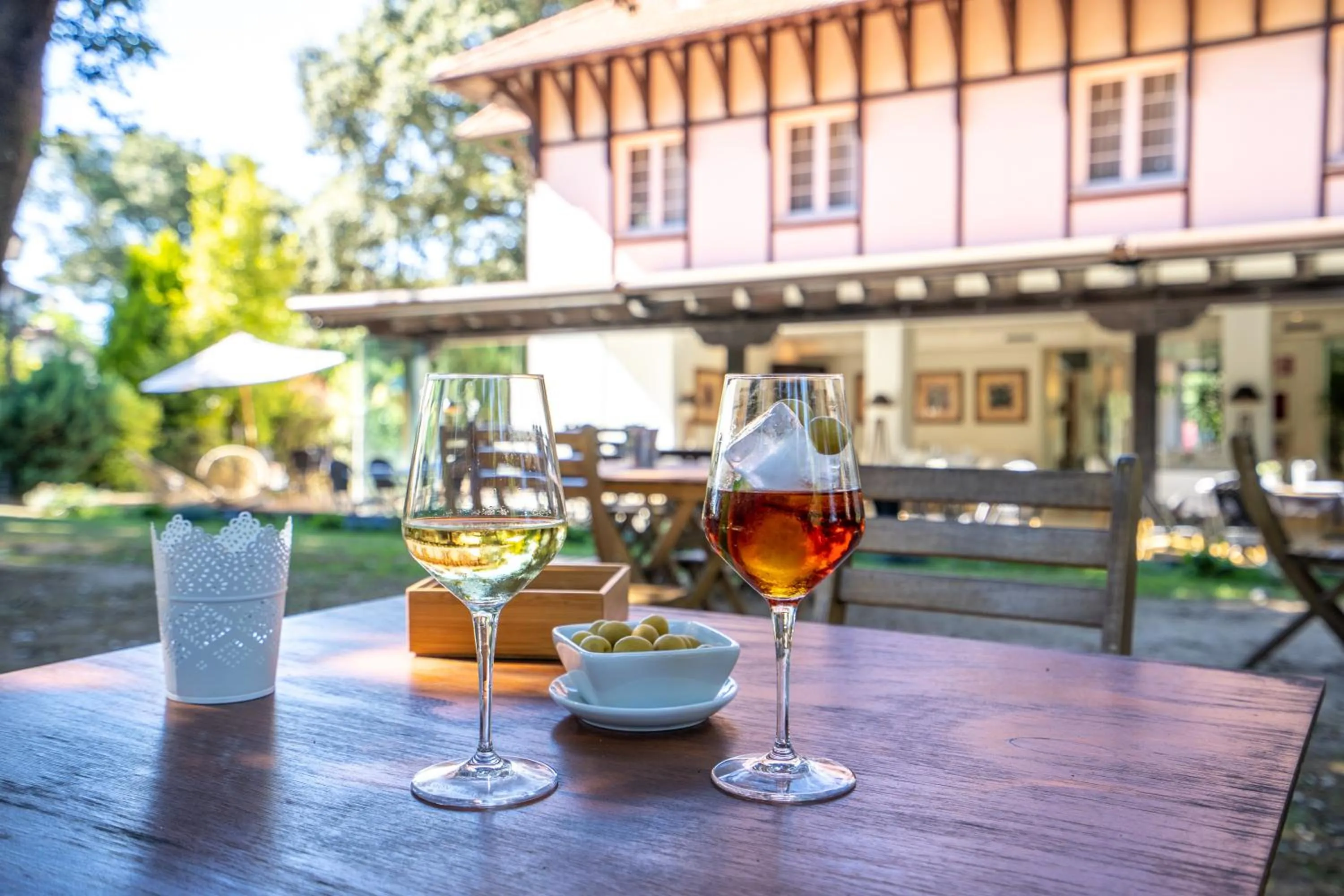 Garden in Hotel Torres de Somo