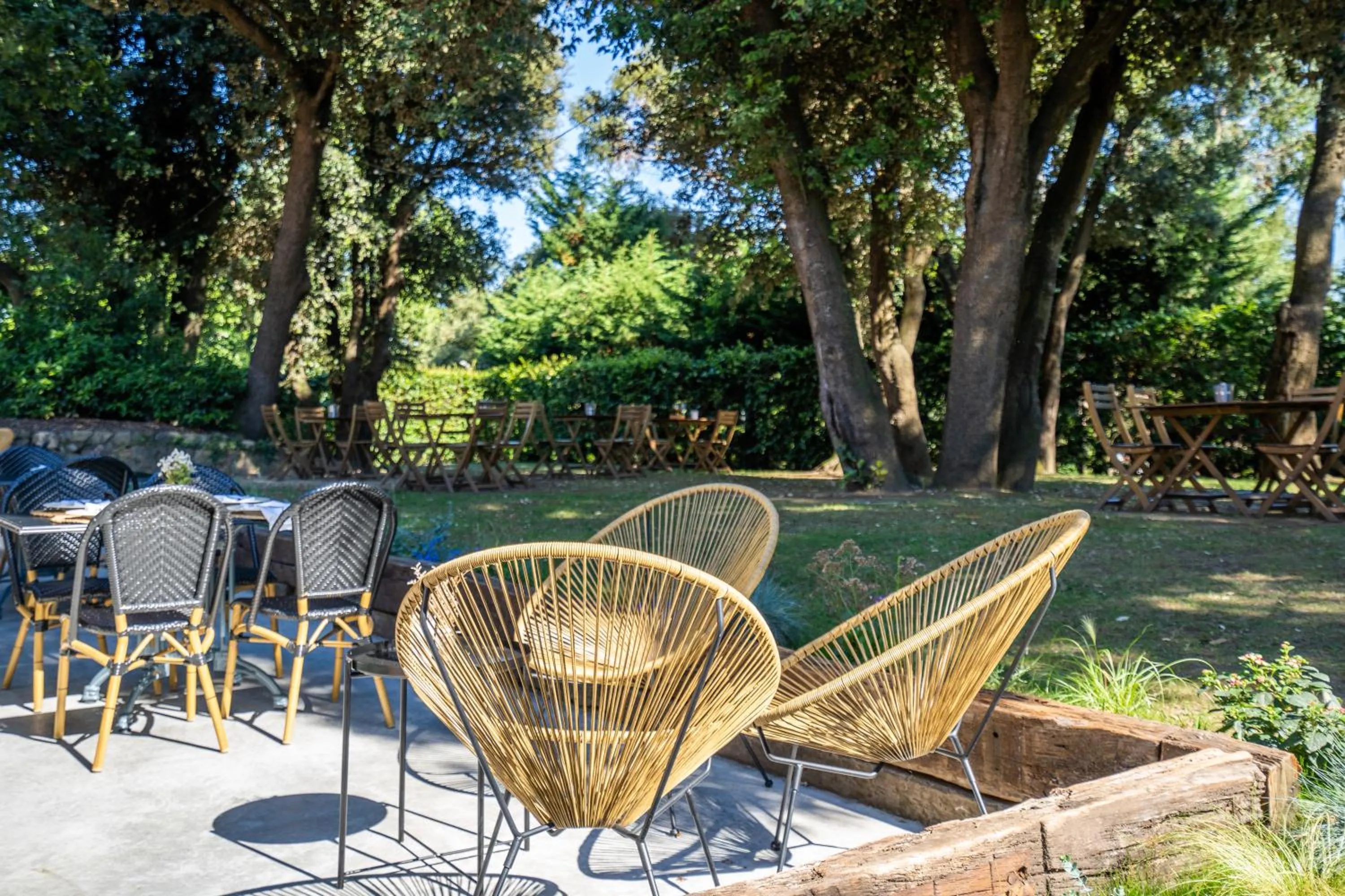 Garden in Hotel Torres de Somo