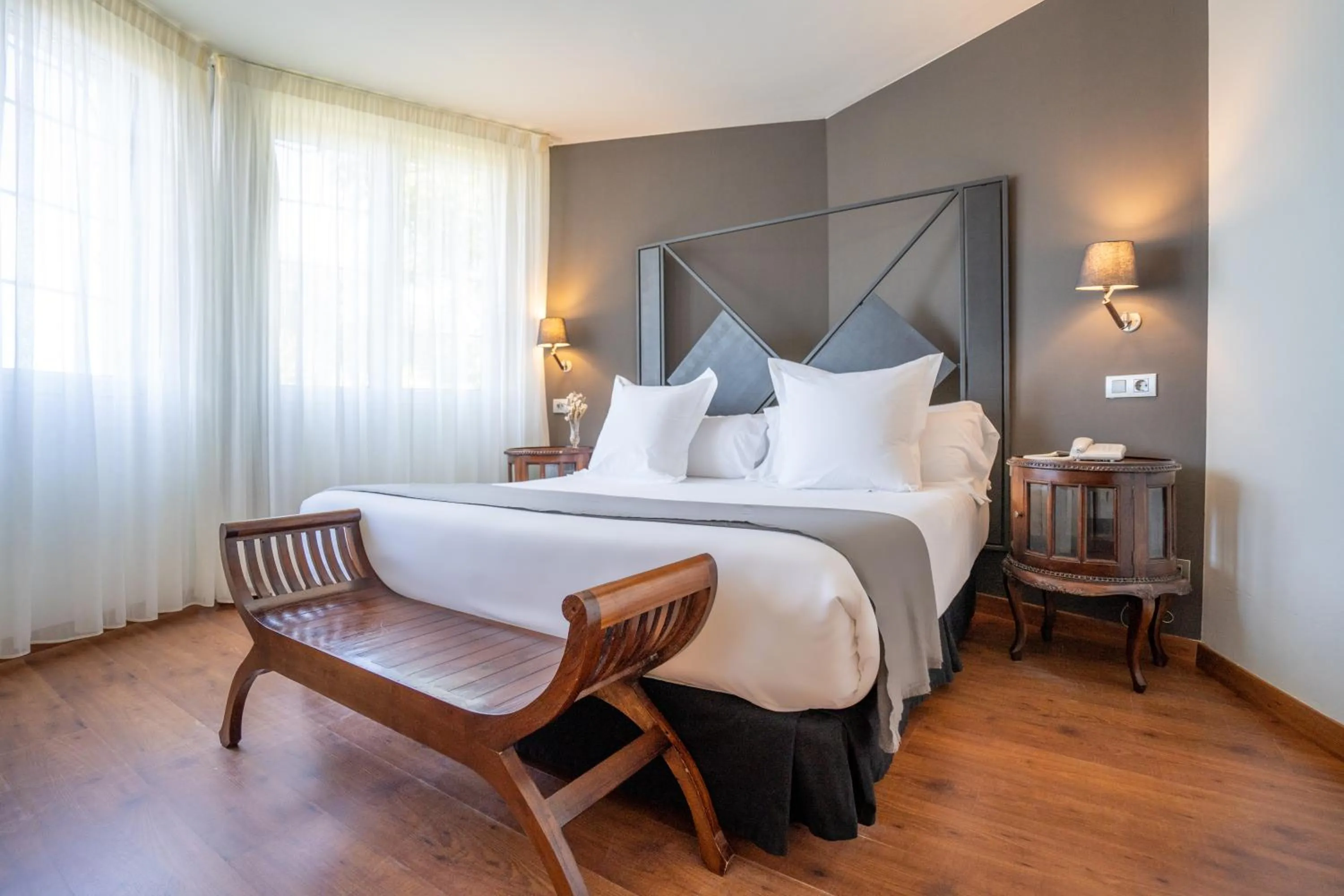 Bed in Hotel Torres de Somo