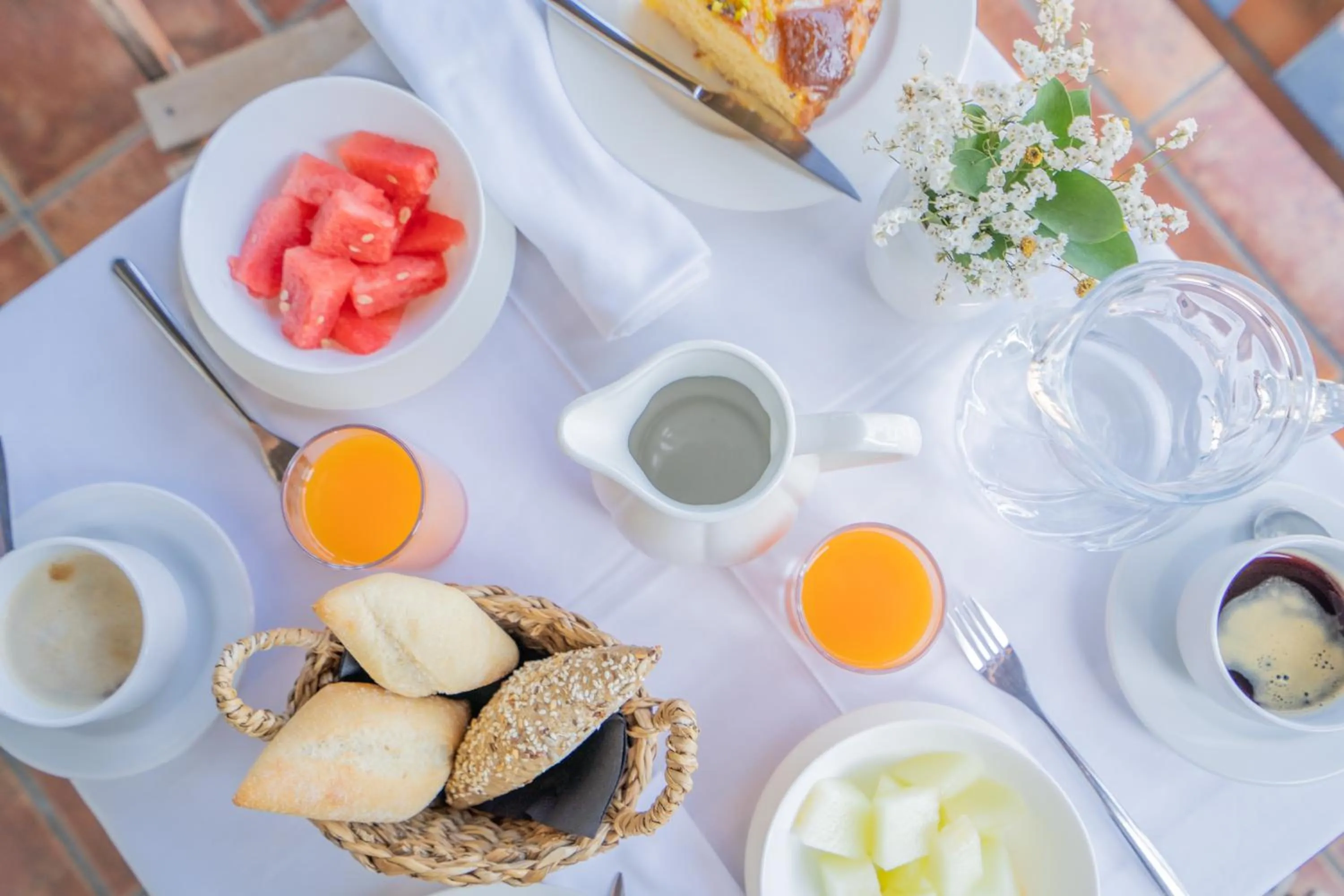 Breakfast in Hotel Torres de Somo