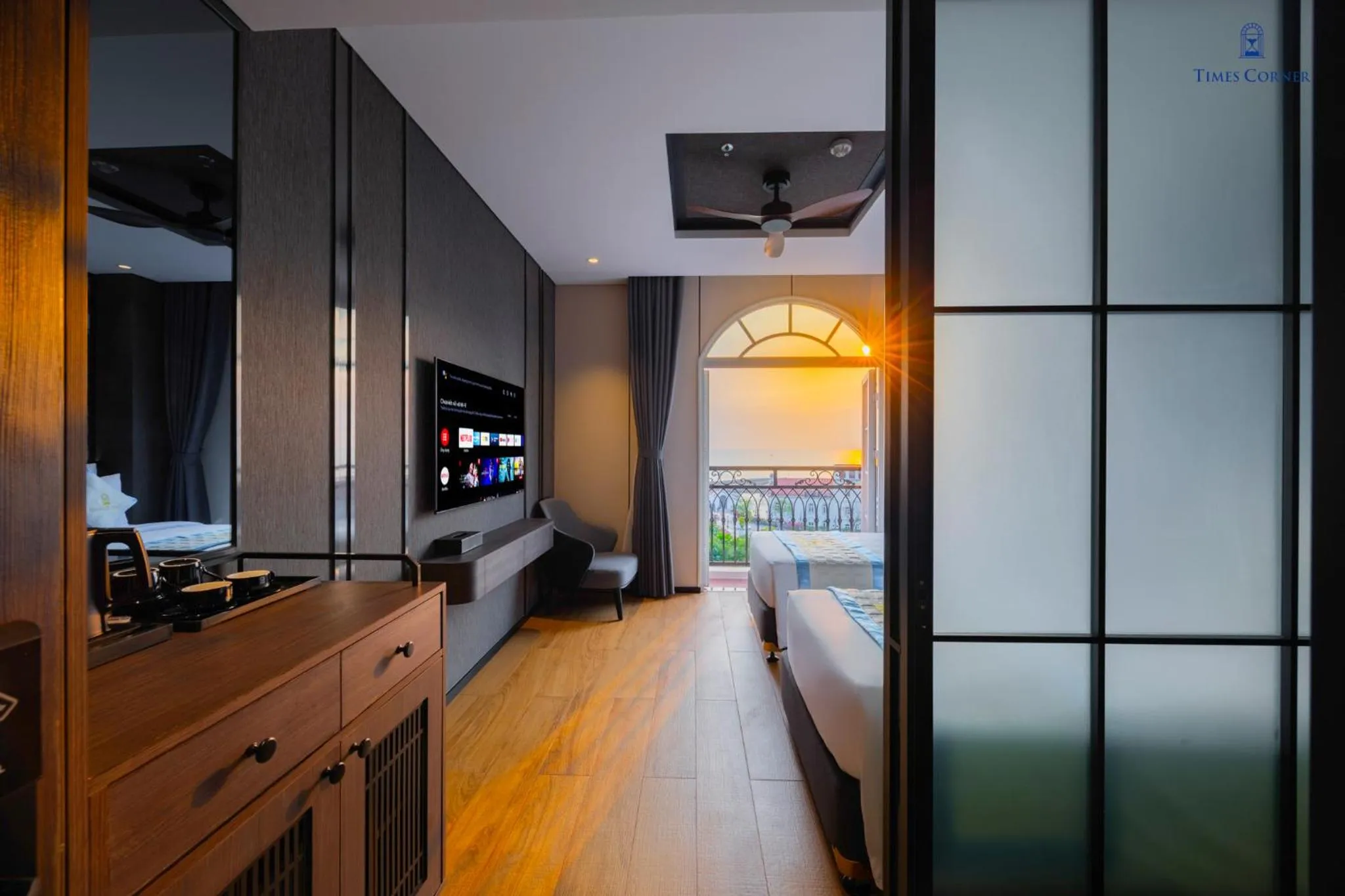 Photo of the whole room in Times Corner Amalfi Hotel