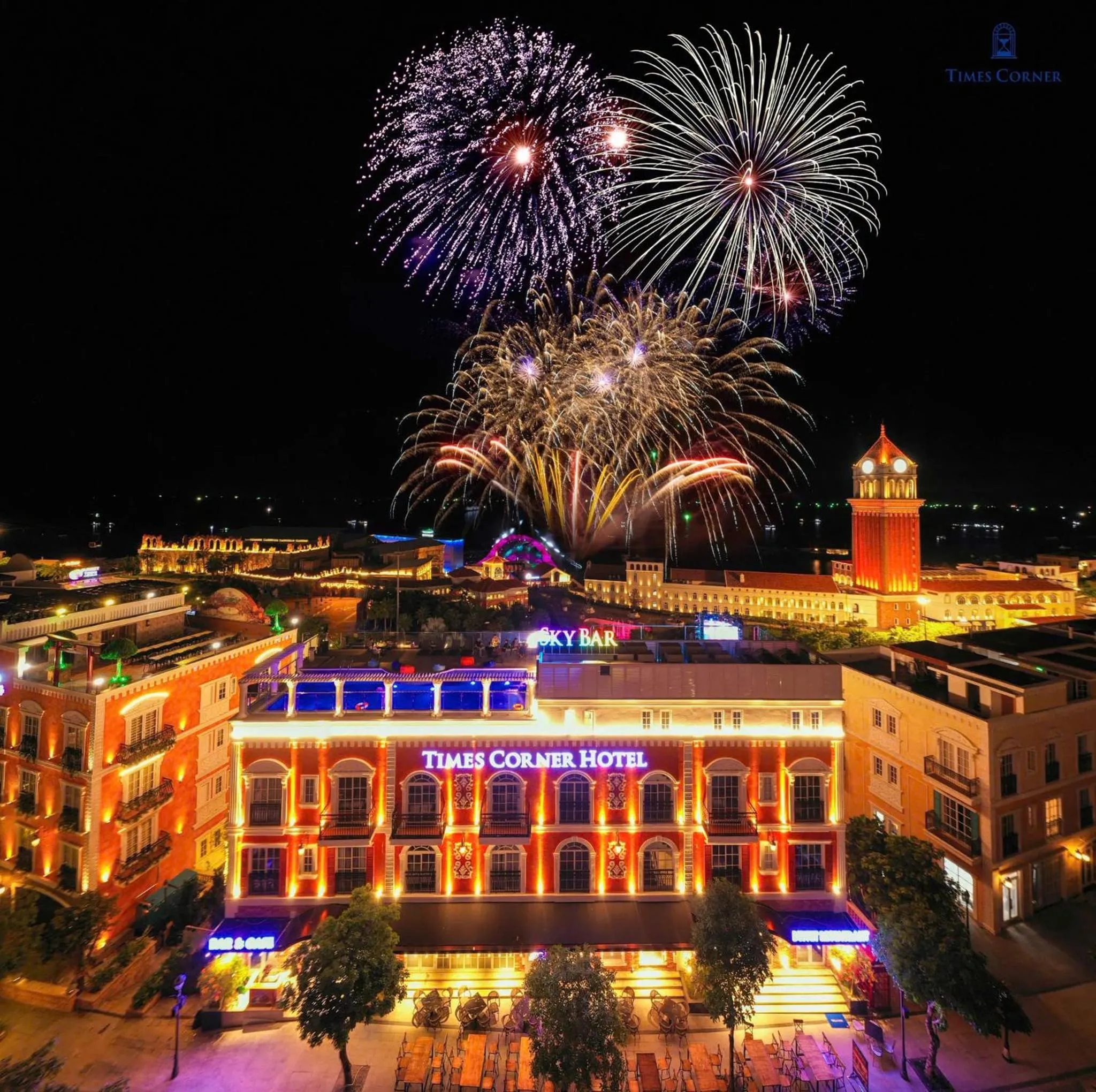 Bird's eye view in Times Corner Amalfi Hotel