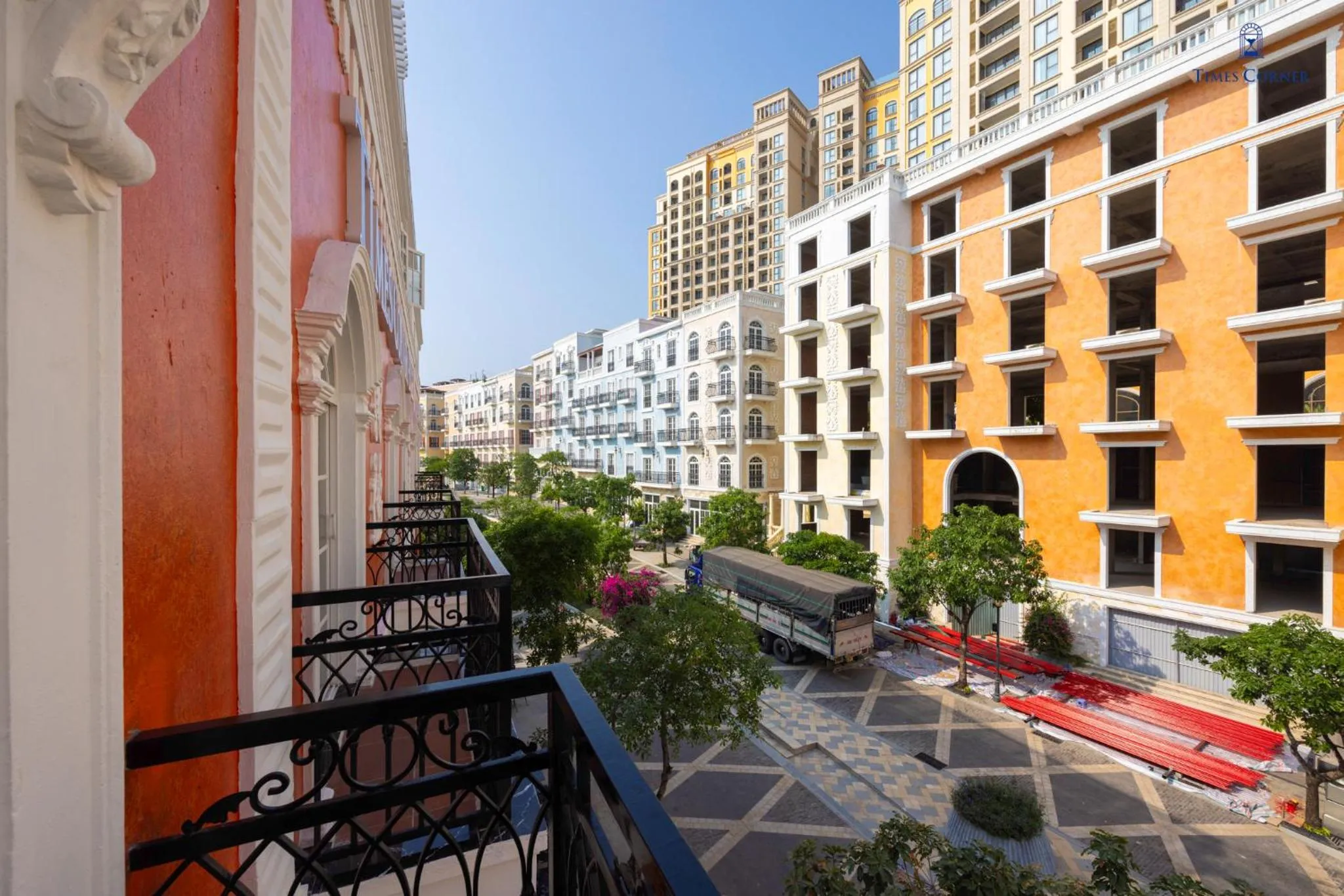 City view in Times Corner Amalfi Hotel