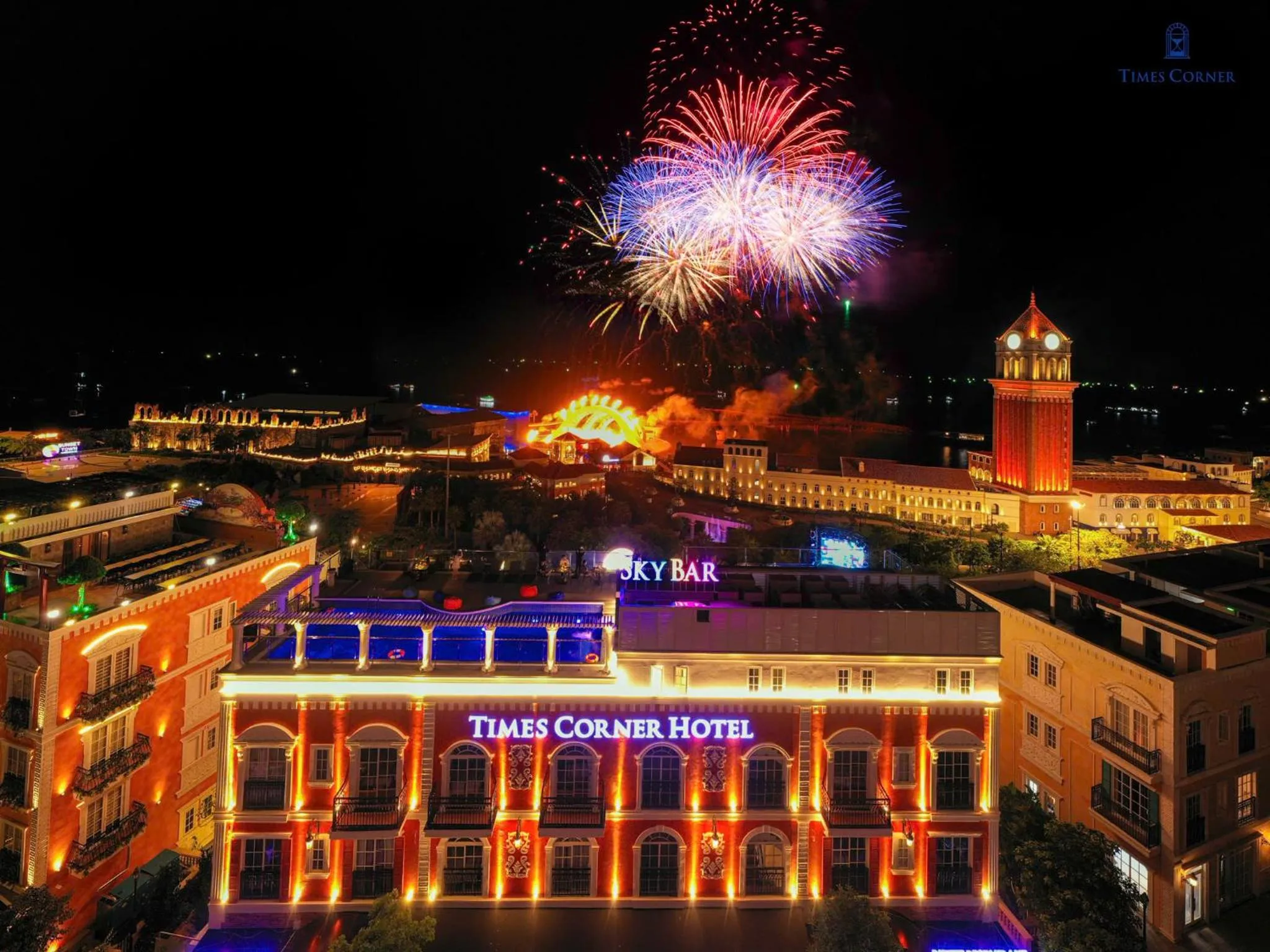 Property building in Times Corner Amalfi Hotel