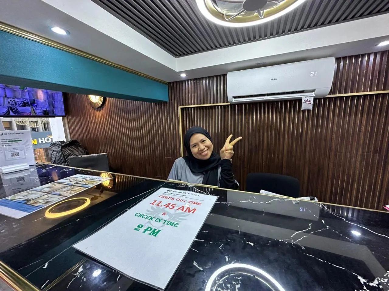 Lobby or reception in SS Grey Hotel