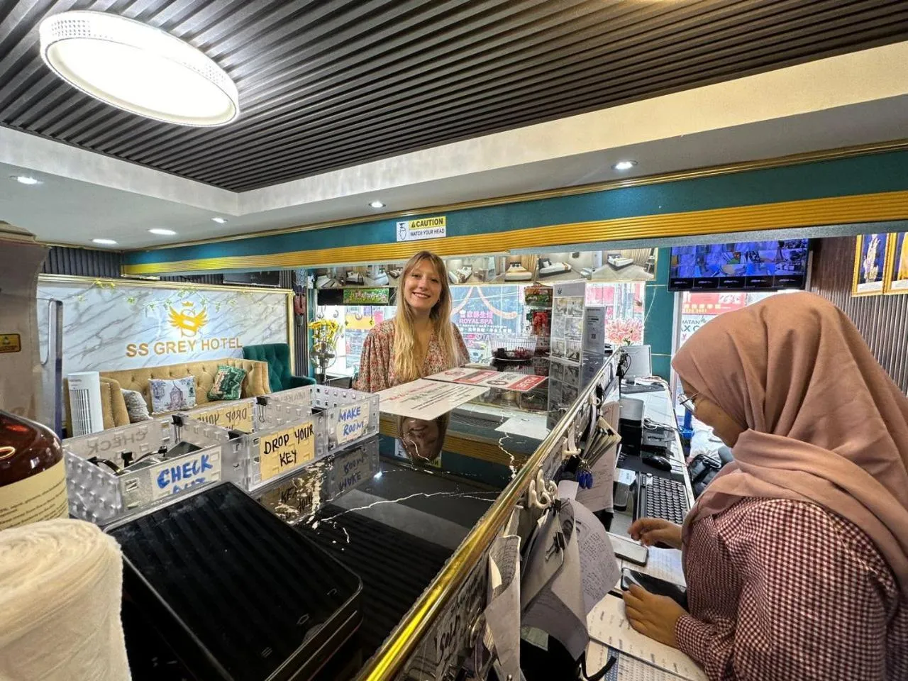 People in SS Grey Hotel