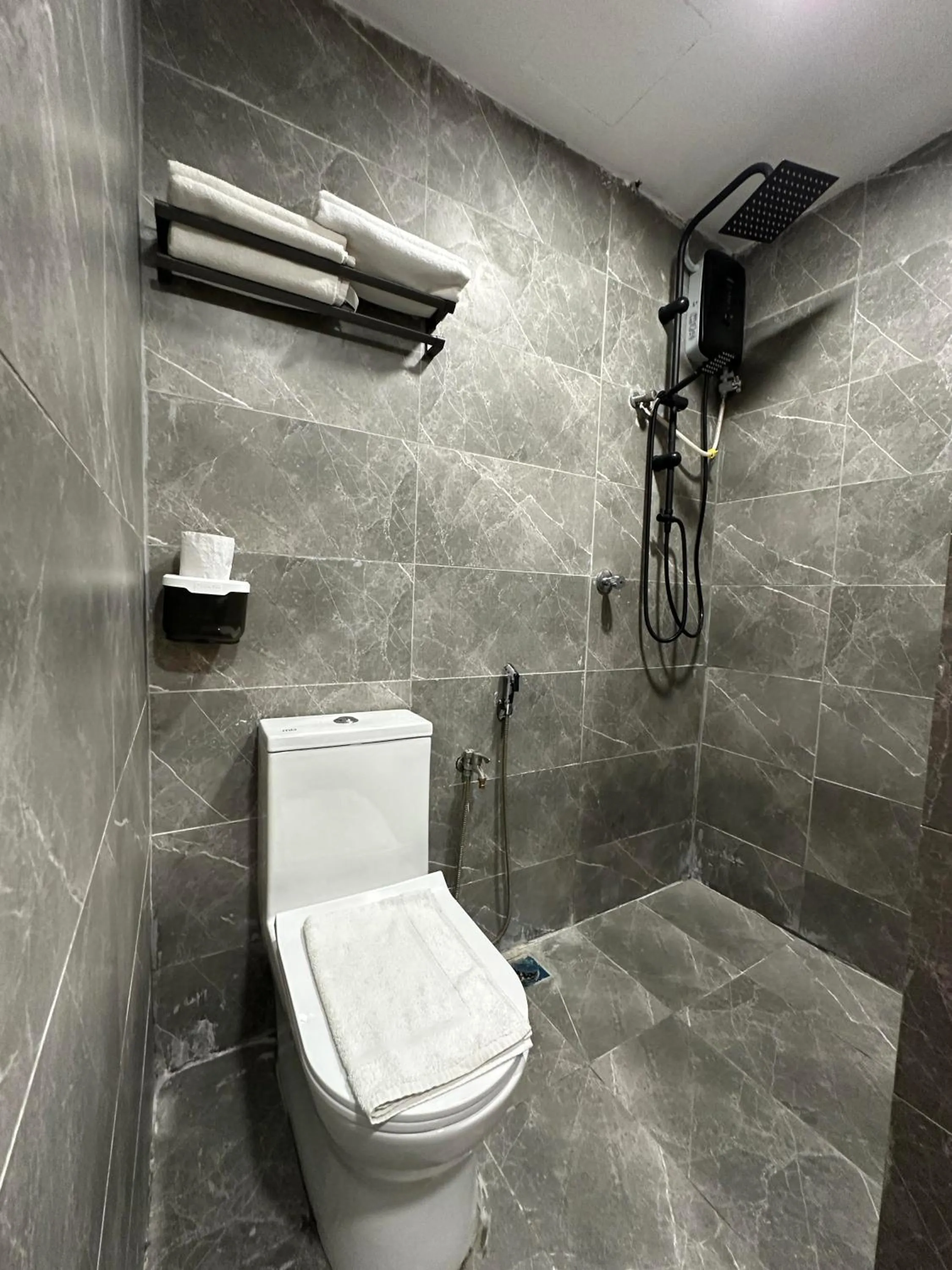 Shower in SS Grey Hotel