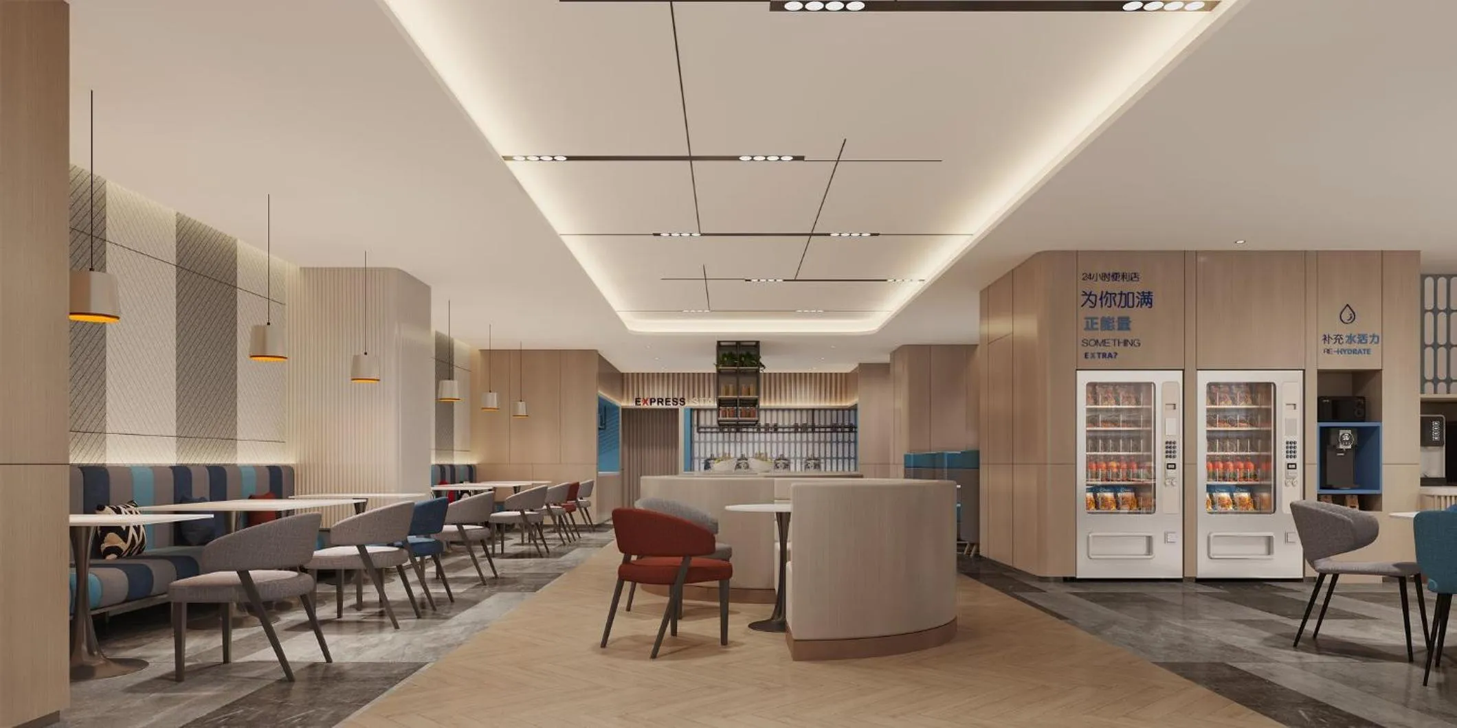 Property building in Holiday Inn Express Shanghai PVG Airport Zhuqiao - Free shuttle bus to Pudong Airport and Disneyland