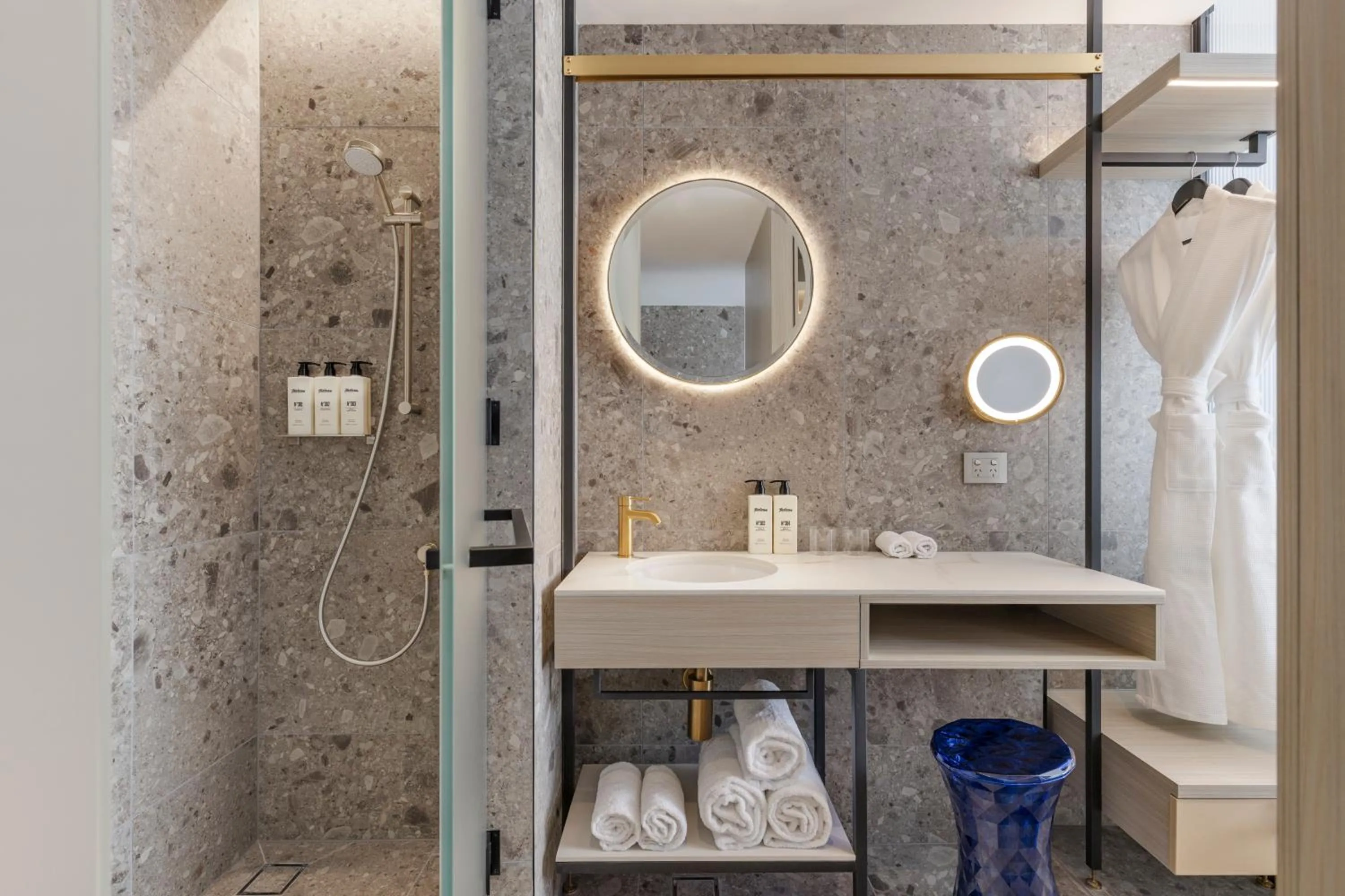 Shower in Hotel Indigo Melbourne Little Collins