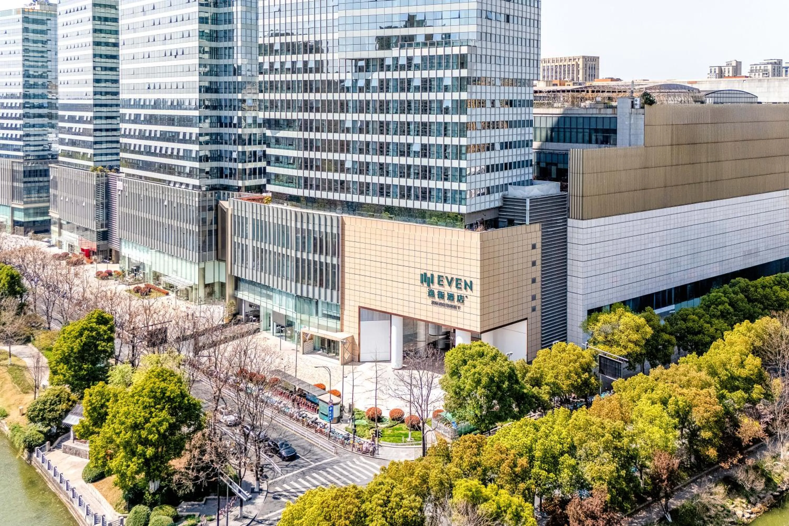 Property building in EVEN Hotel Hangzhou Yintai City by IHG
