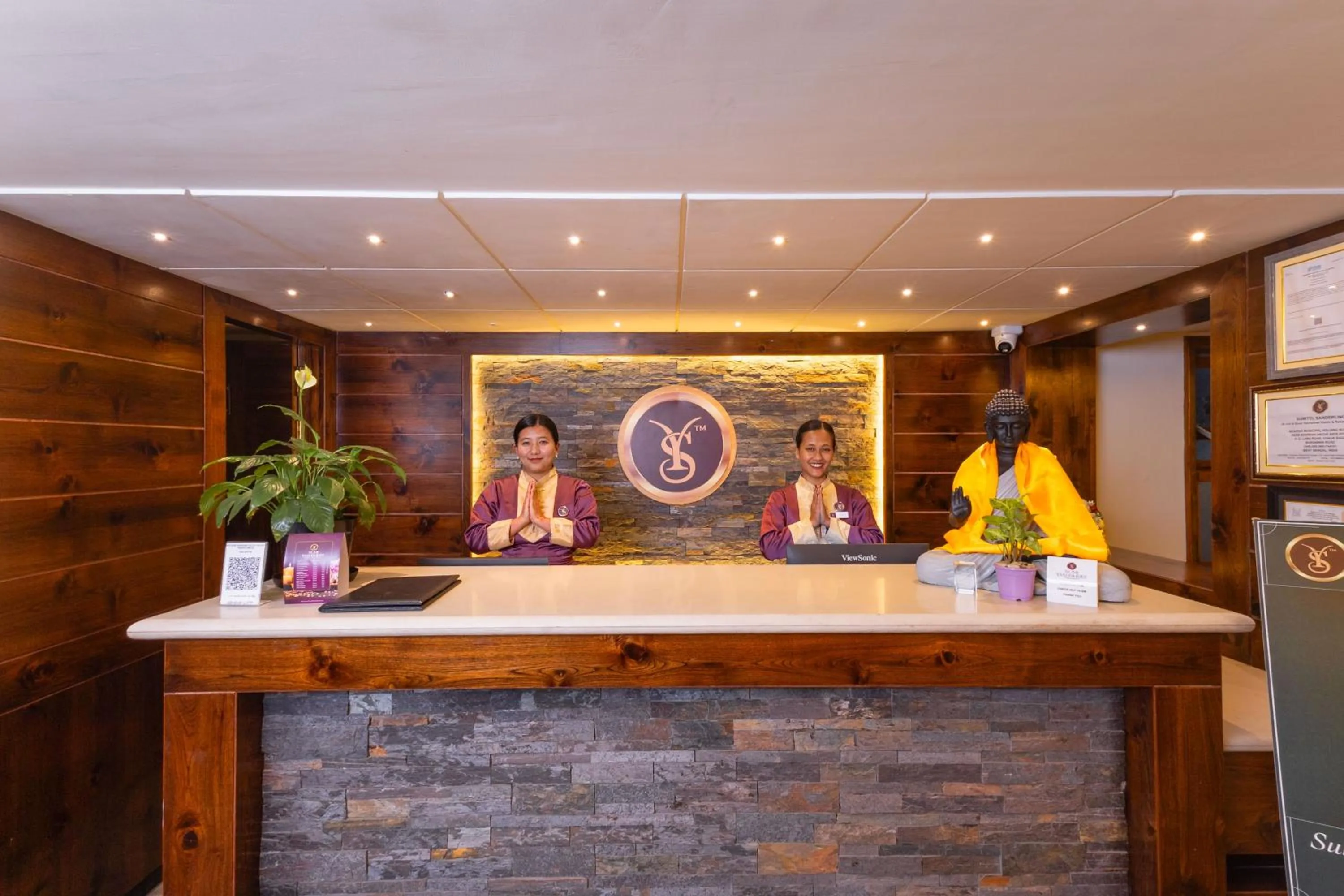 Lobby or reception in Sumitel Sanderling