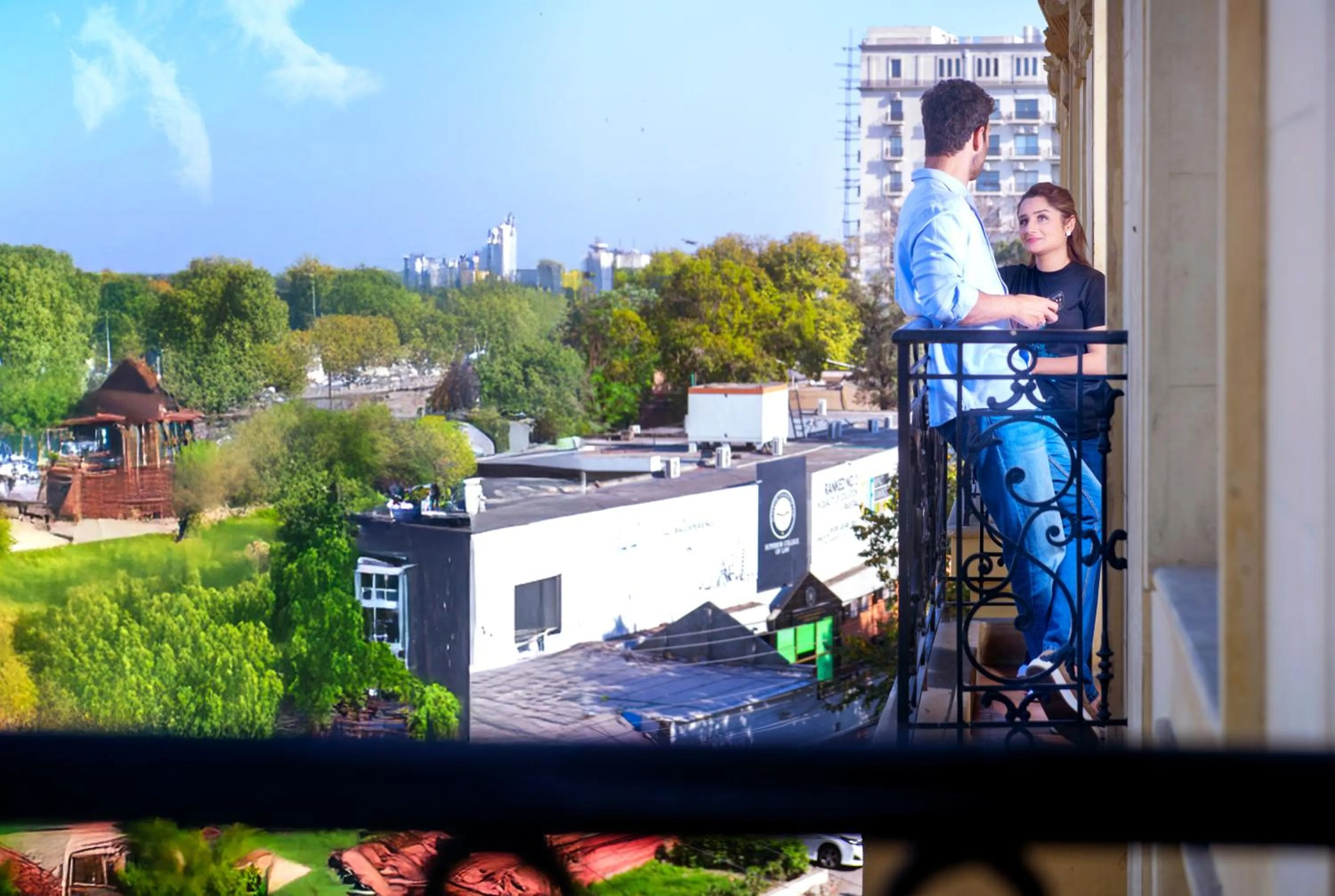 View (from property/room) in PC Residences Gulberg Lahore