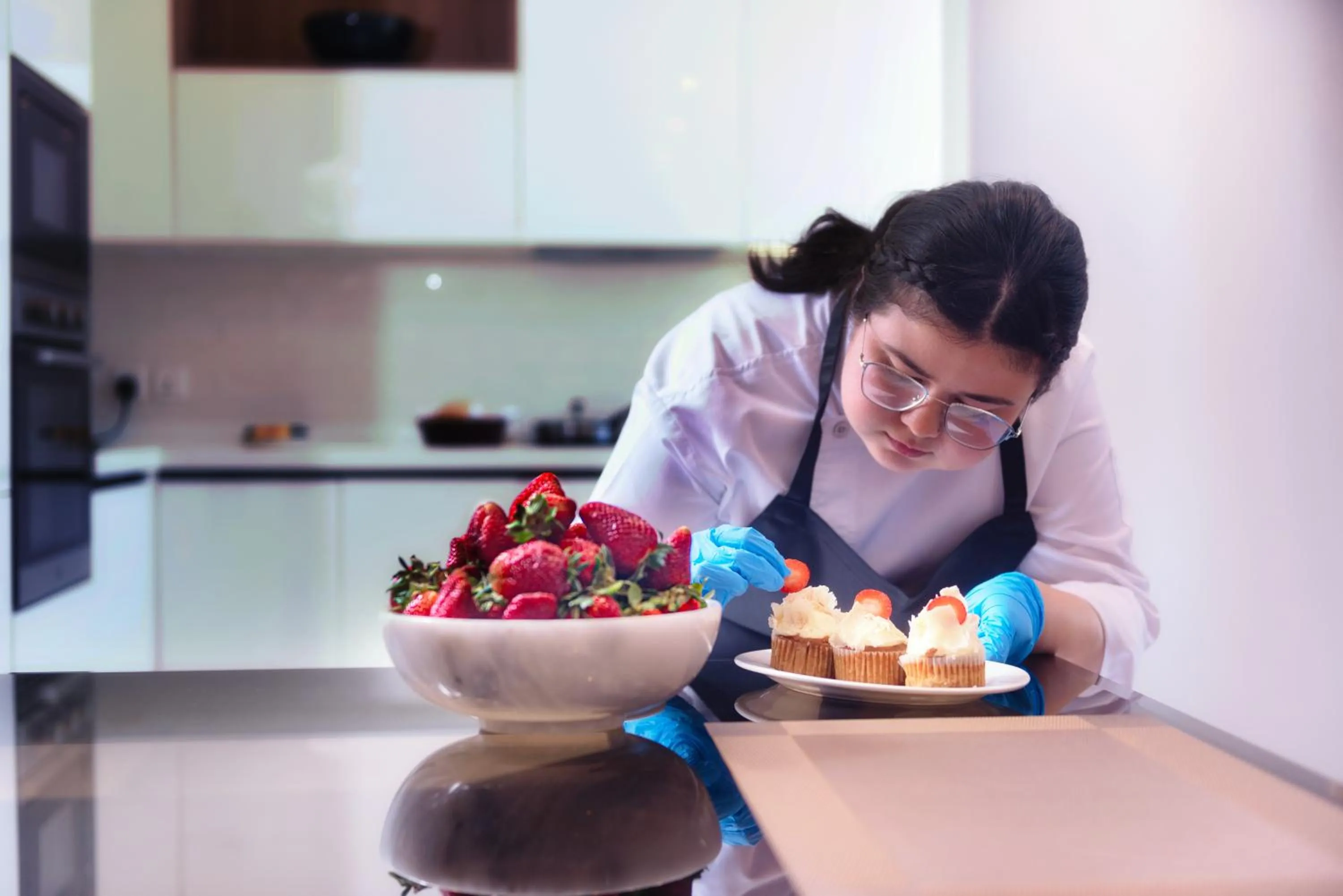 kitchen in PC Residences Gulberg Lahore