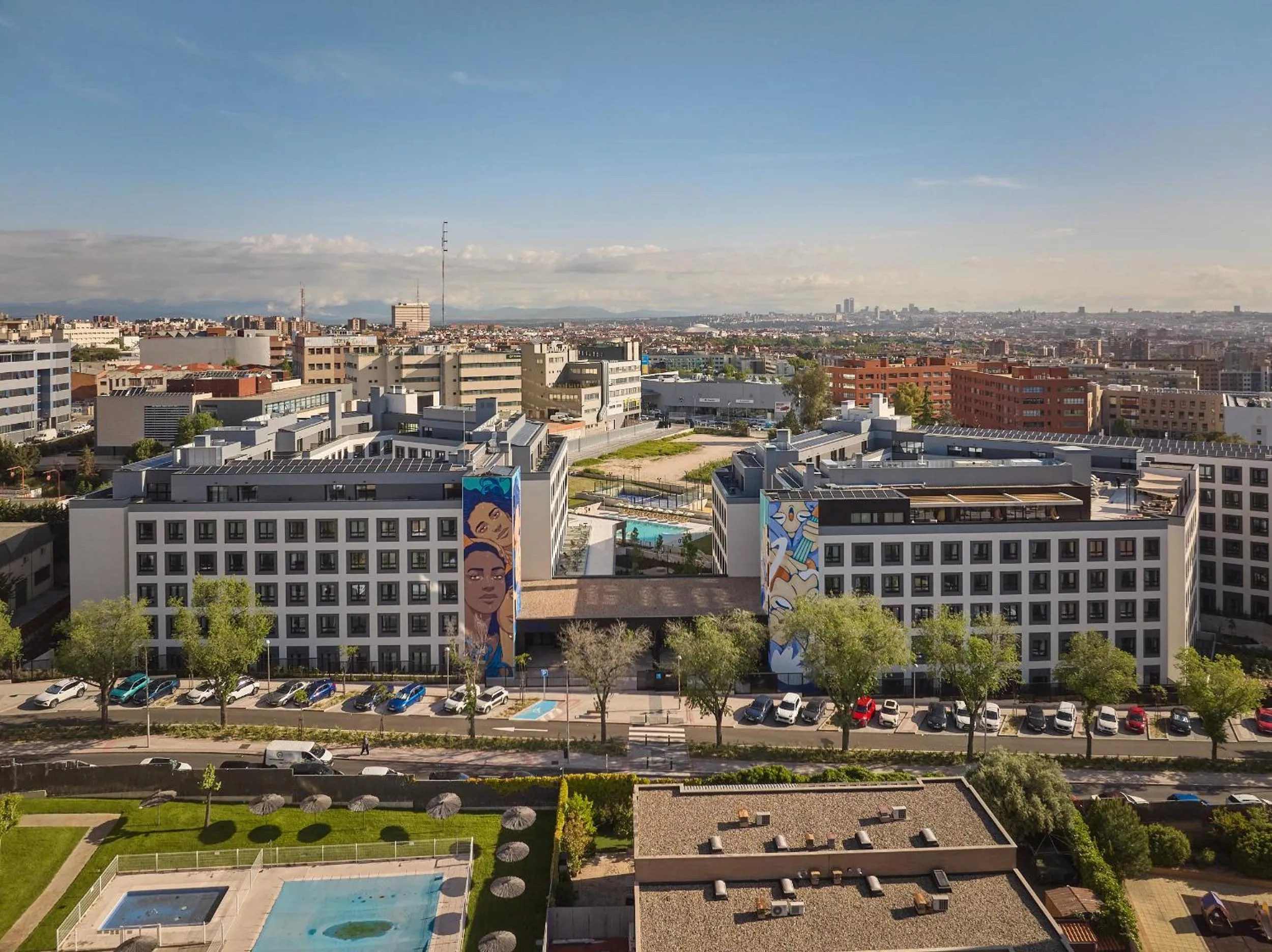 Property building in Node Madrid Carabanchel