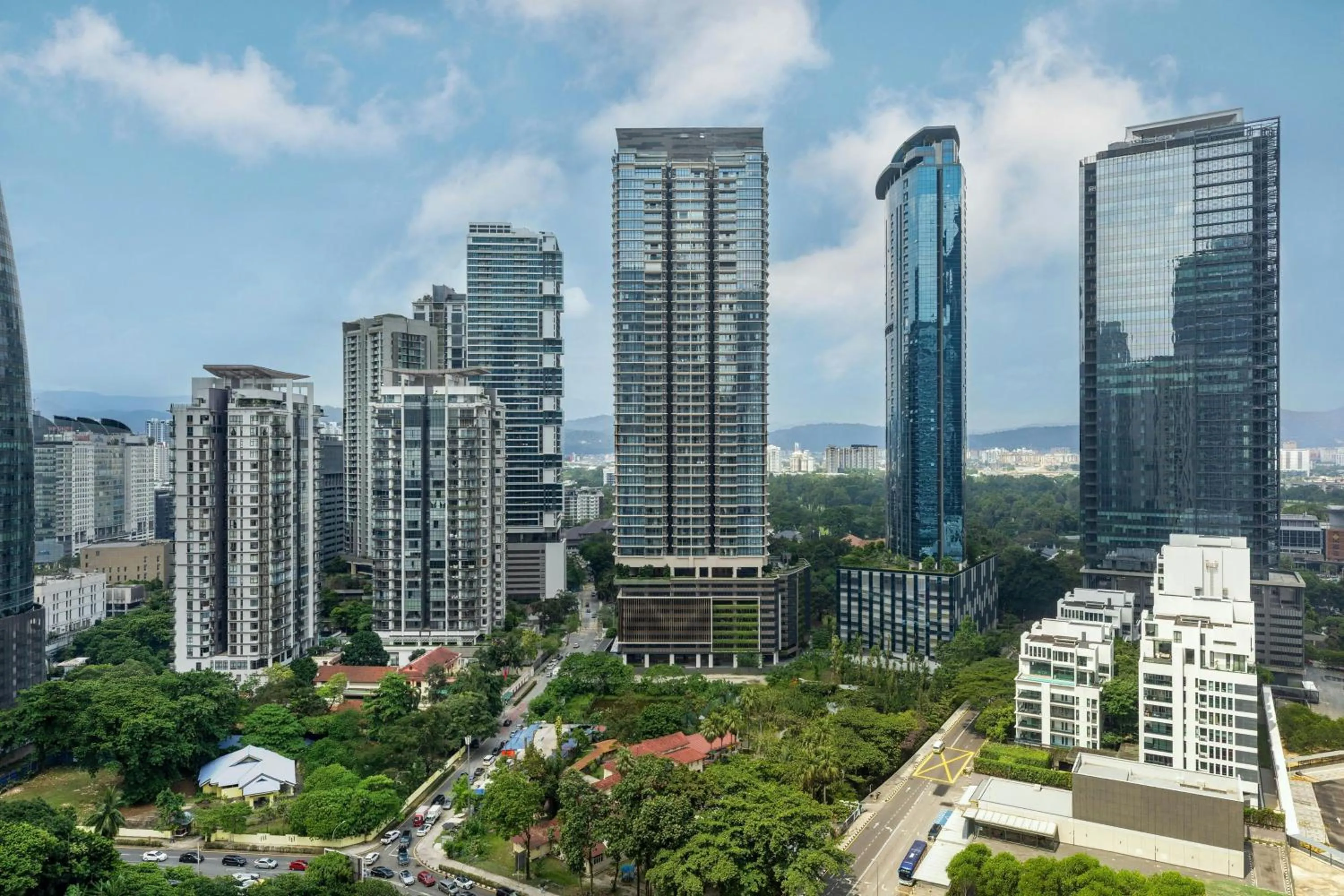 Photo of the whole room in Marriott Executive Apartments Kuala Lumpur