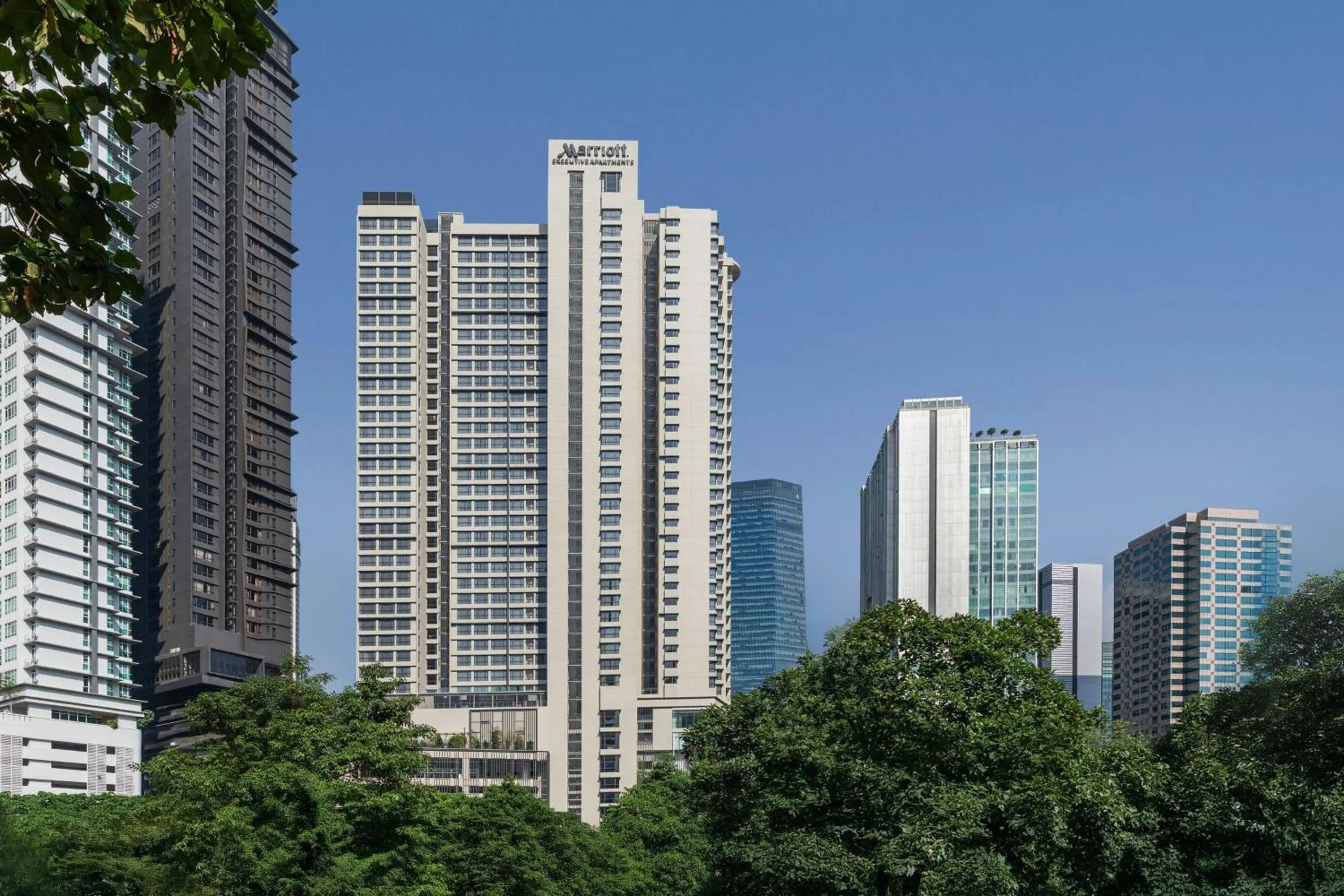 View (from property/room) in Marriott Executive Apartments Kuala Lumpur