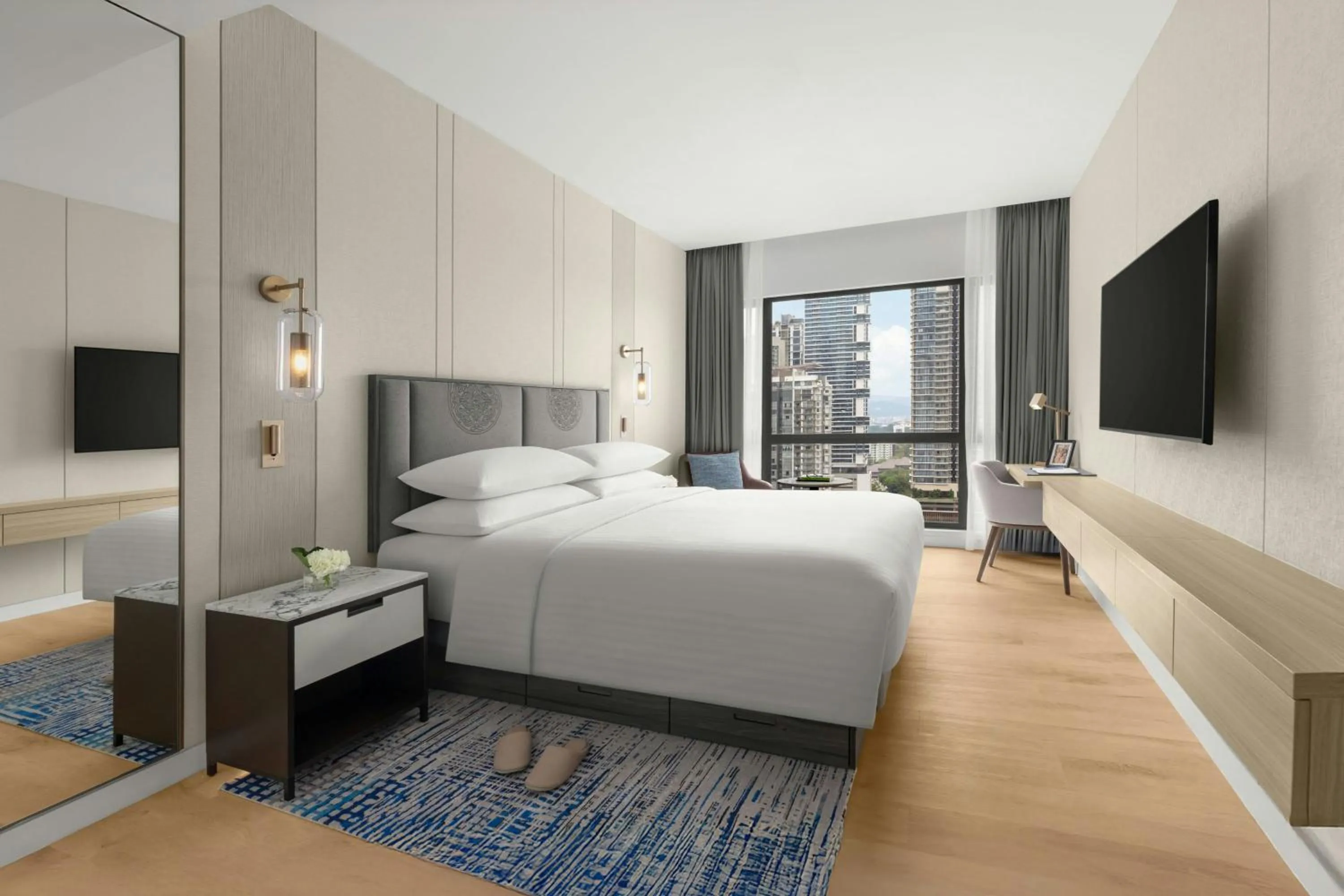 Bedroom, Bed in Marriott Executive Apartments Kuala Lumpur