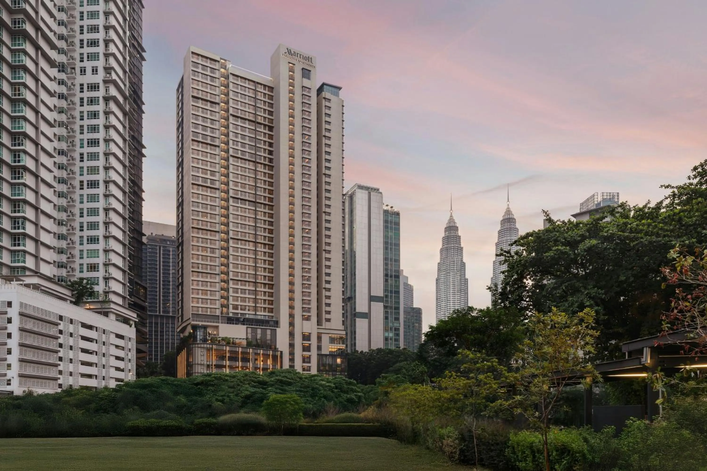 View (from property/room) in Marriott Executive Apartments Kuala Lumpur