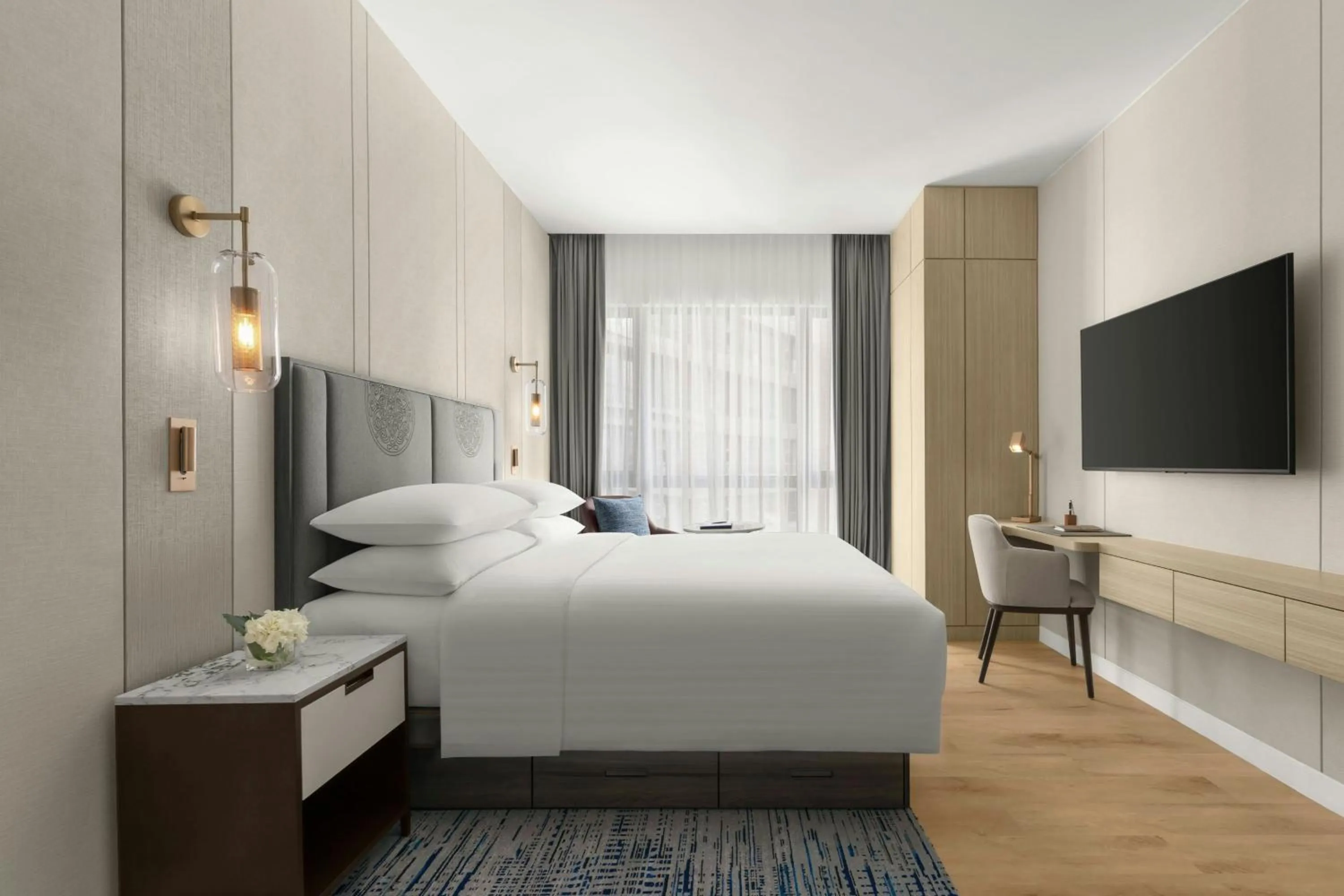 Bedroom, Bed in Marriott Executive Apartments Kuala Lumpur