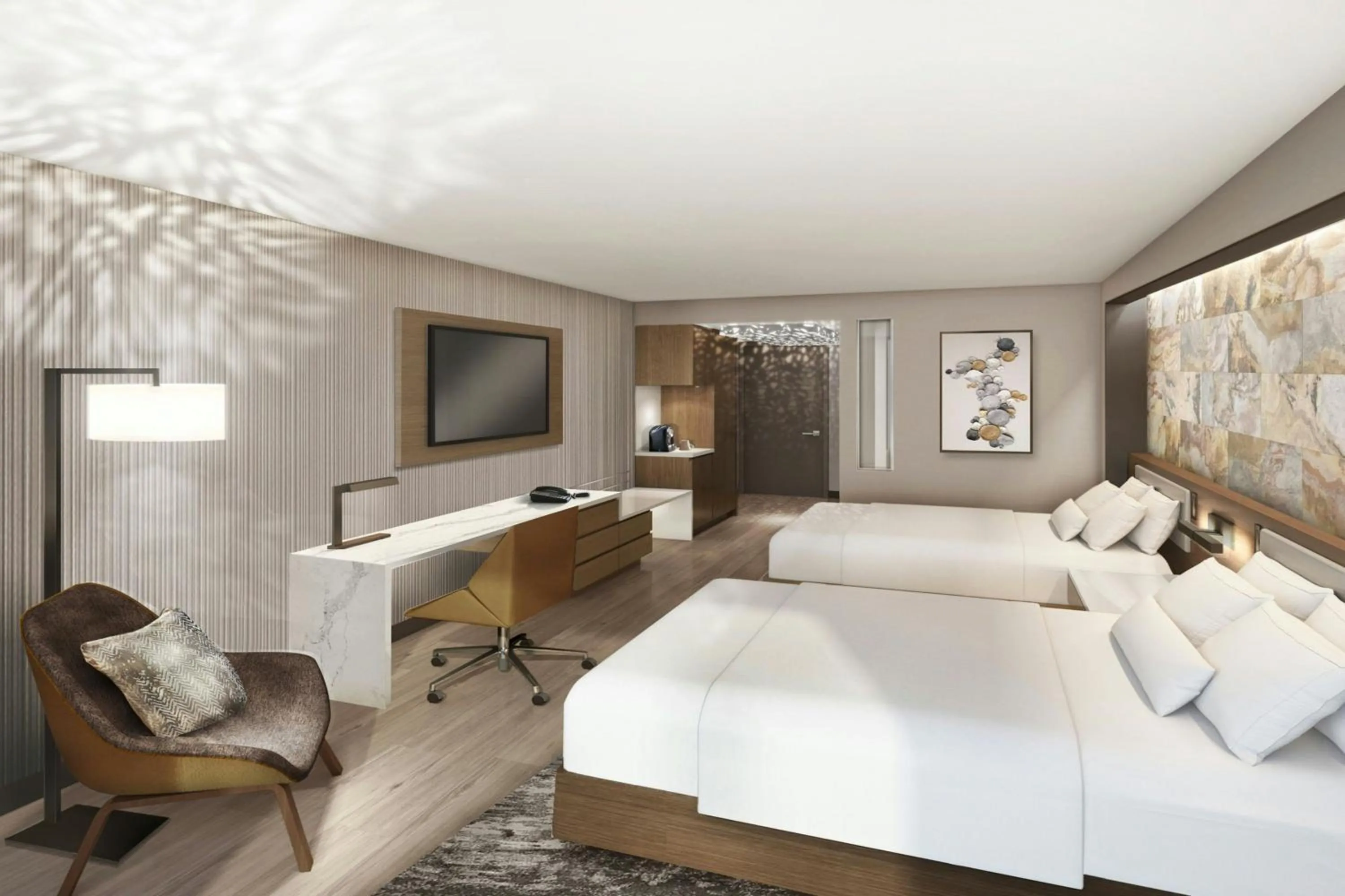 Photo of the whole room, Bed in The Westin Flushing LaGuardia Airport