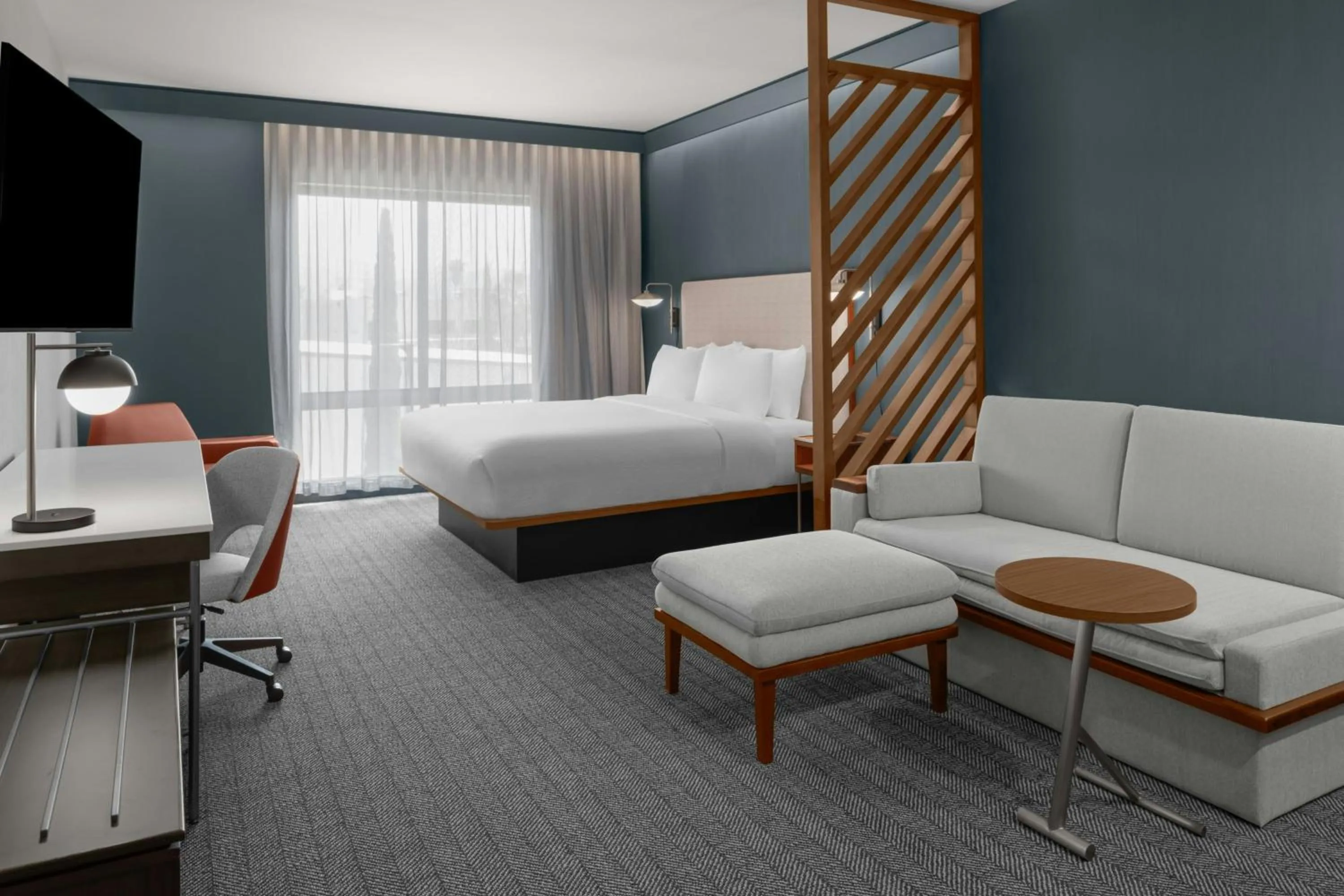 Bedroom, Bed in Courtyard by Marriott San Bernardino Loma Linda