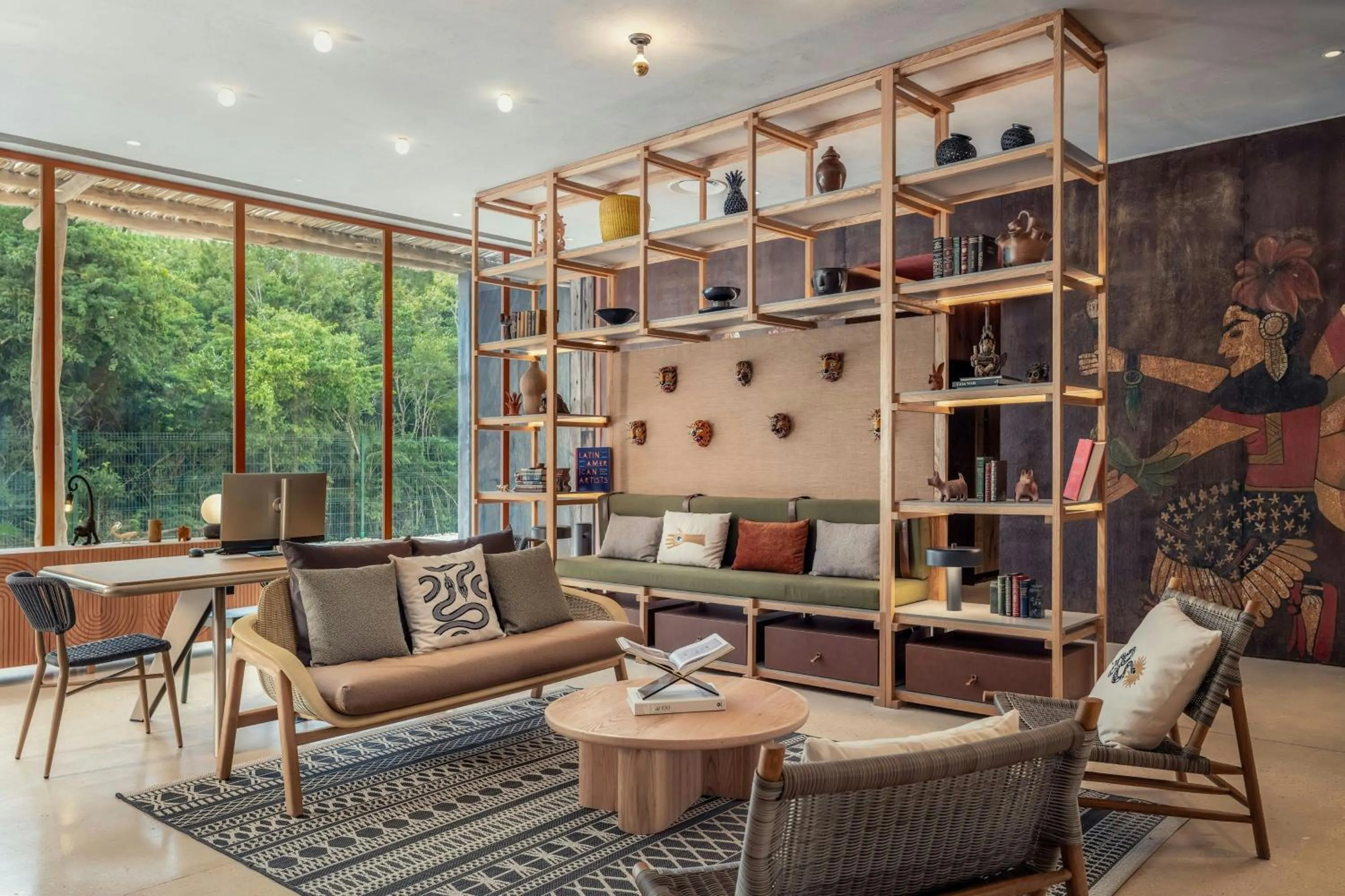 Lobby or reception in Moxy Tulum