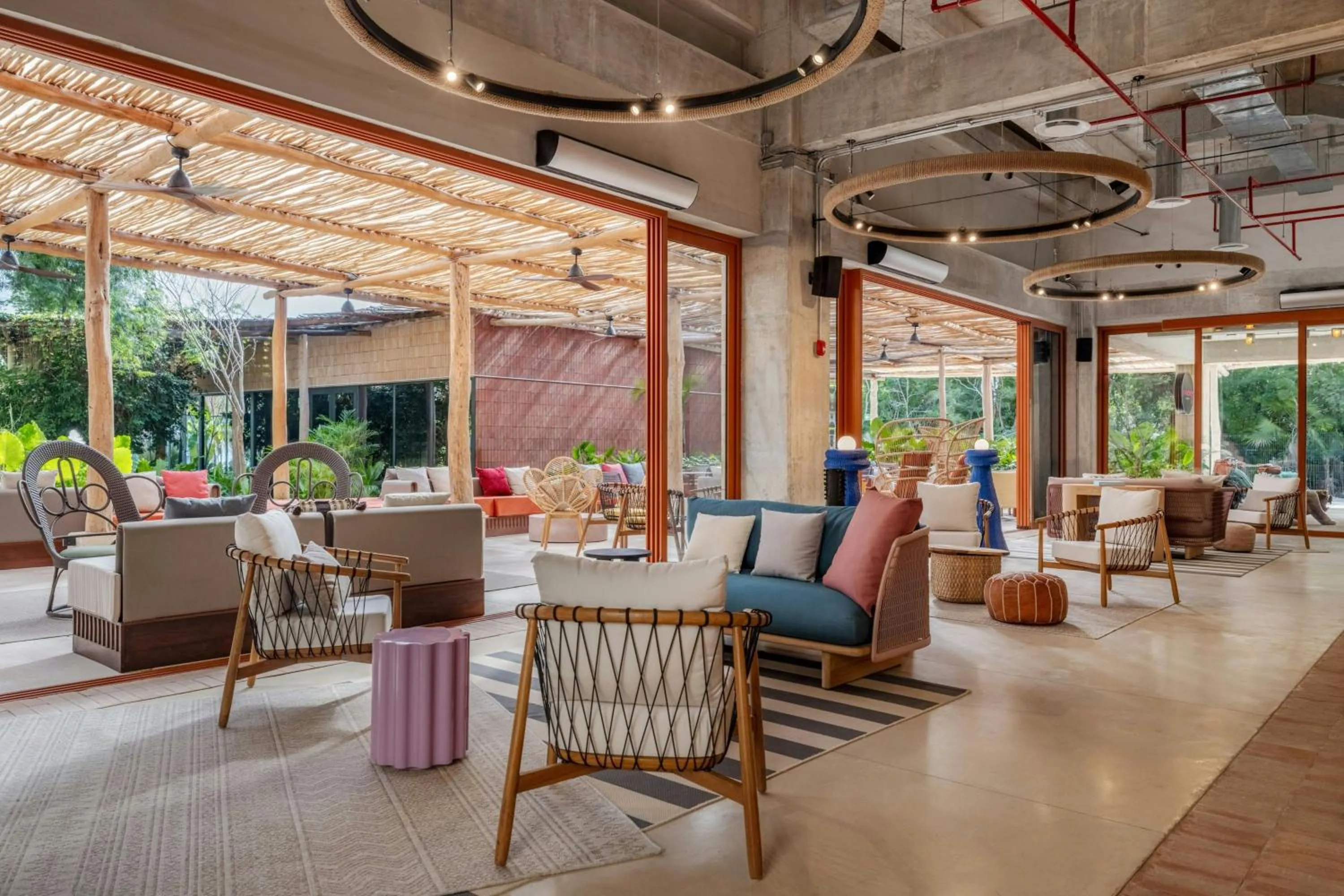 Lobby or reception in Moxy Tulum