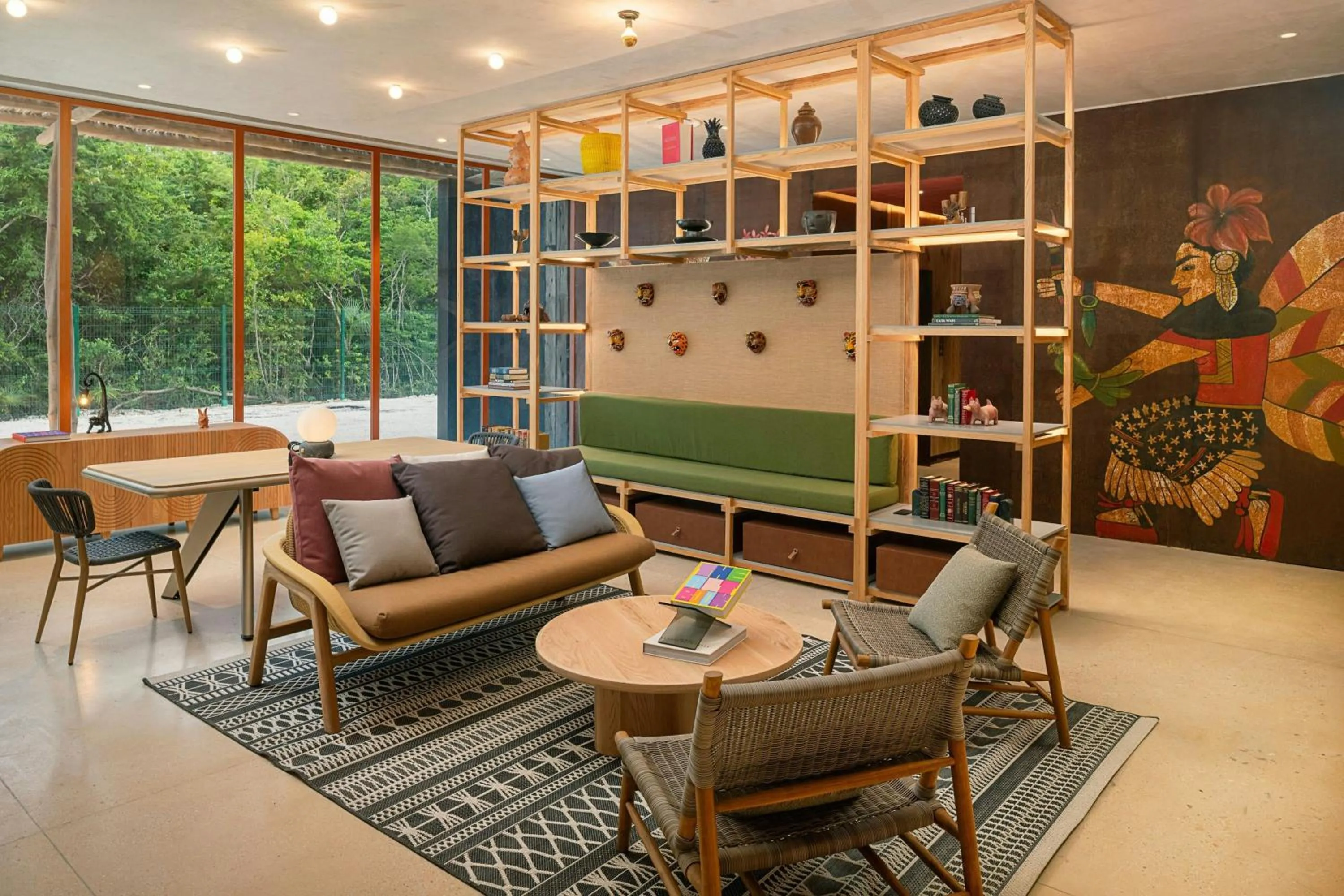 Lobby or reception in Moxy Tulum