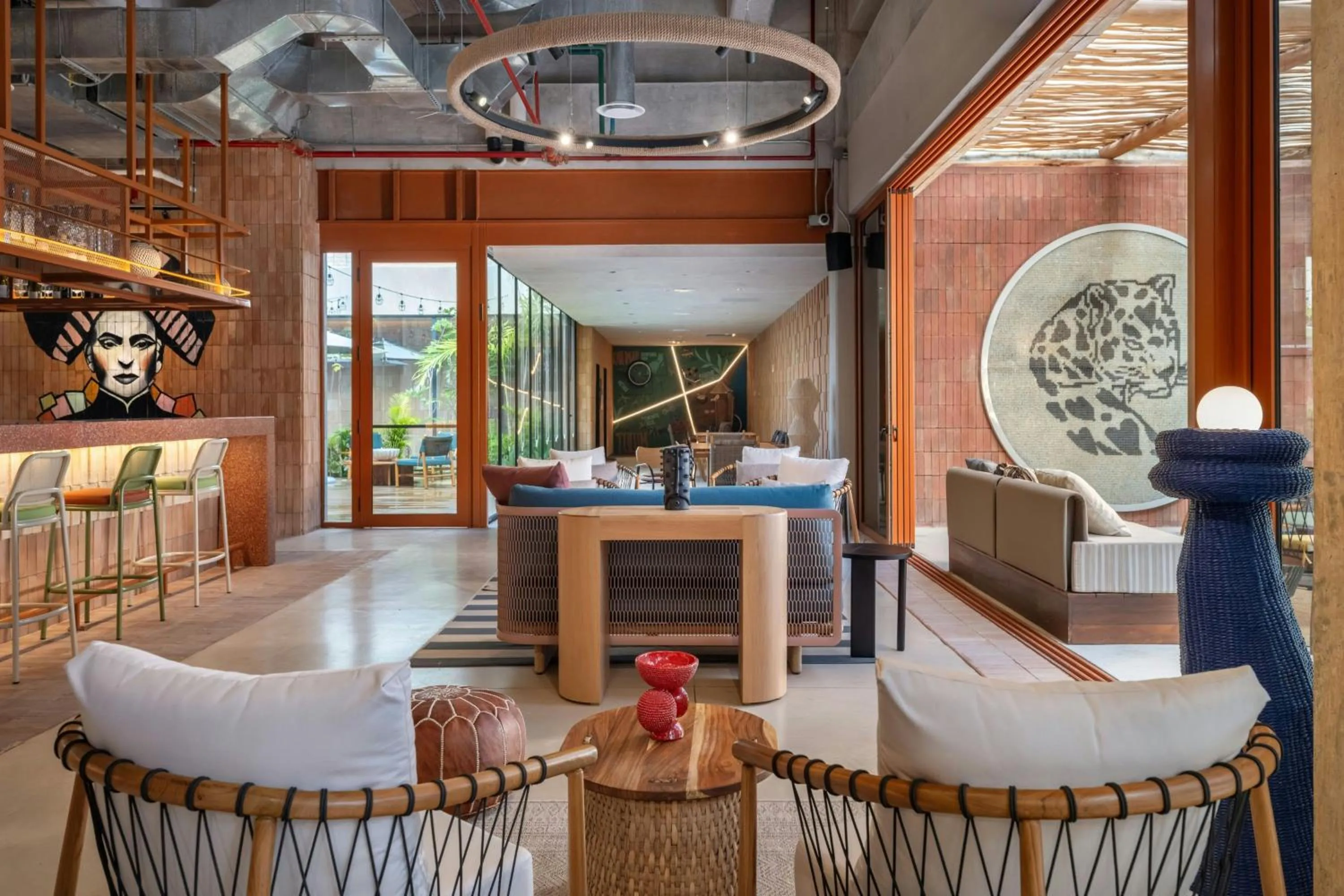 Lobby or reception in Moxy Tulum