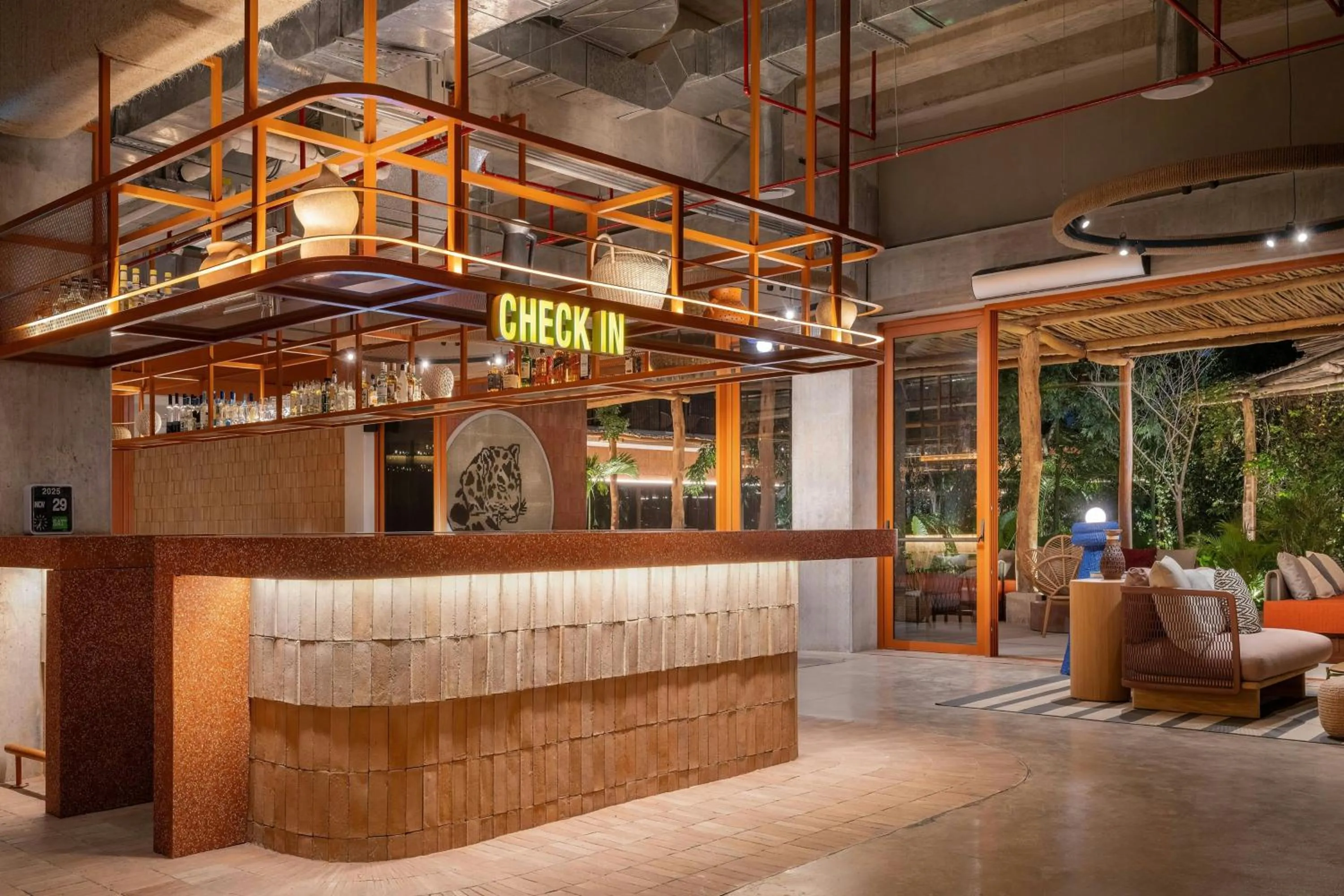 Lobby or reception in Moxy Tulum