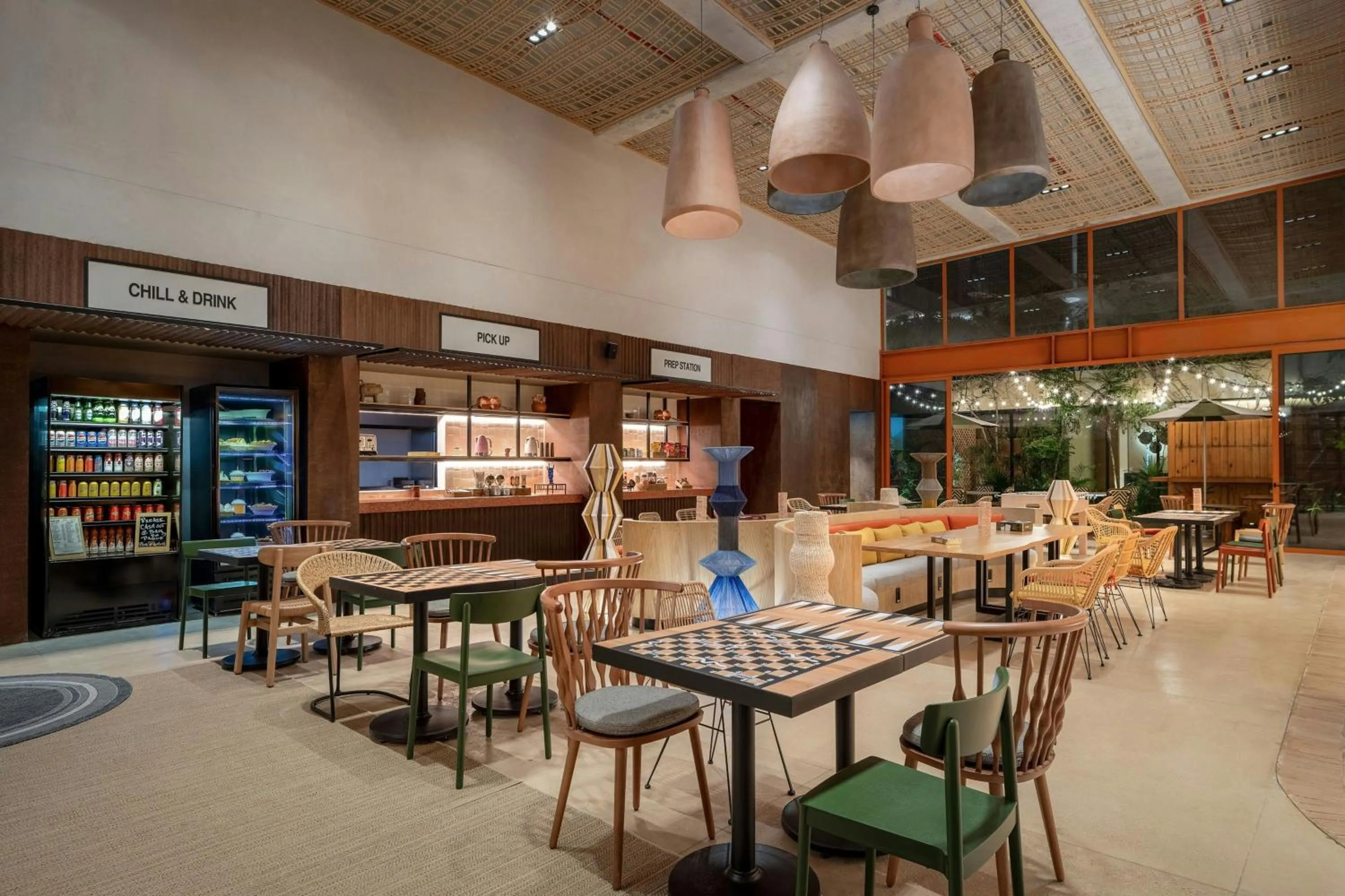 Lounge or bar in Moxy Tulum