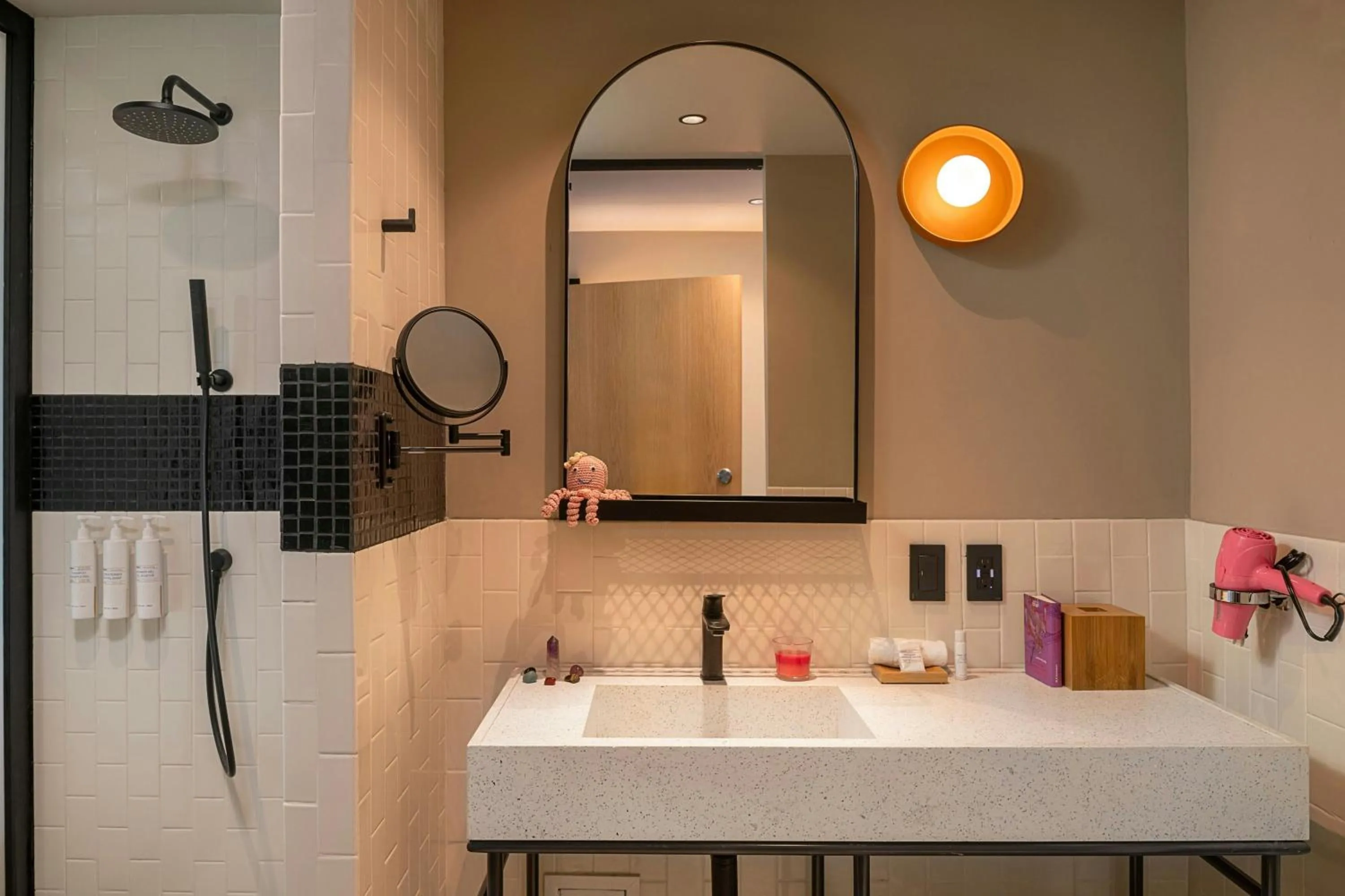 Bathroom in Moxy Tulum