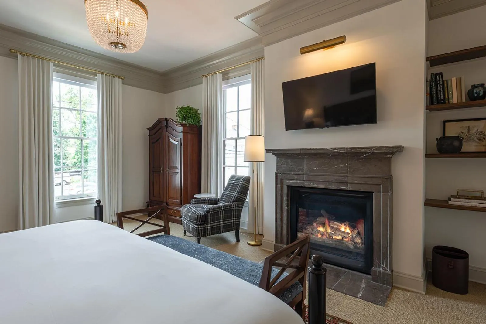 Bedroom, Bed in Hotel Burg