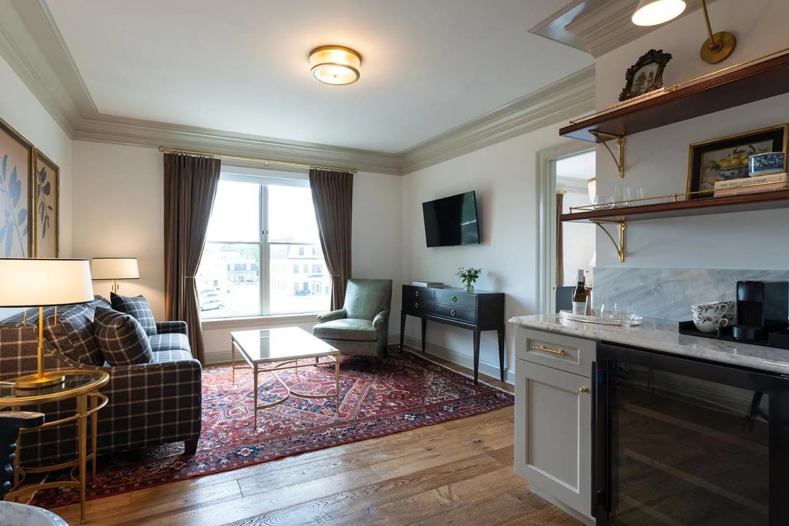 Kitchen or kitchenette in Hotel Burg