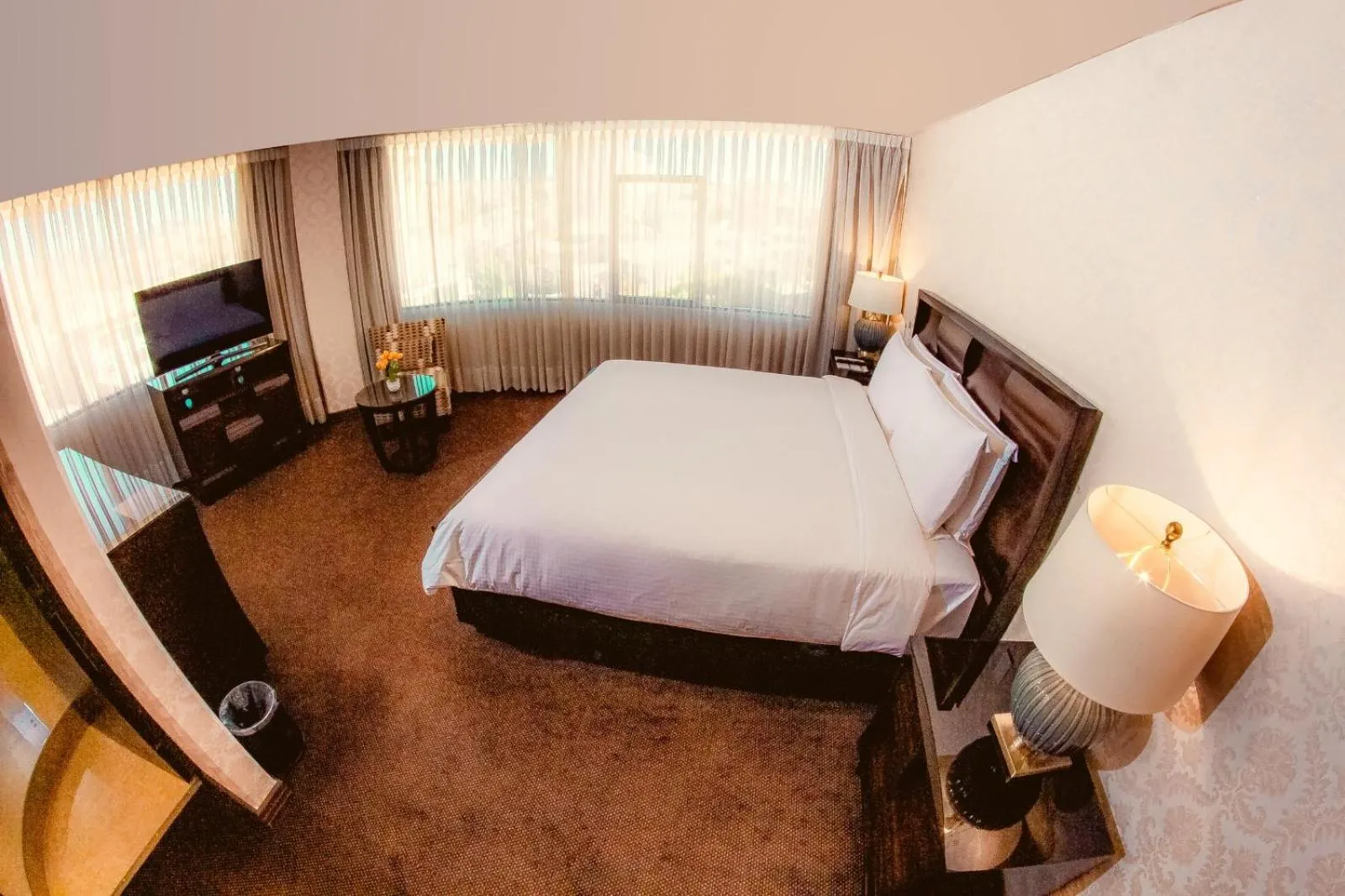 Bed in ROLES Hotel