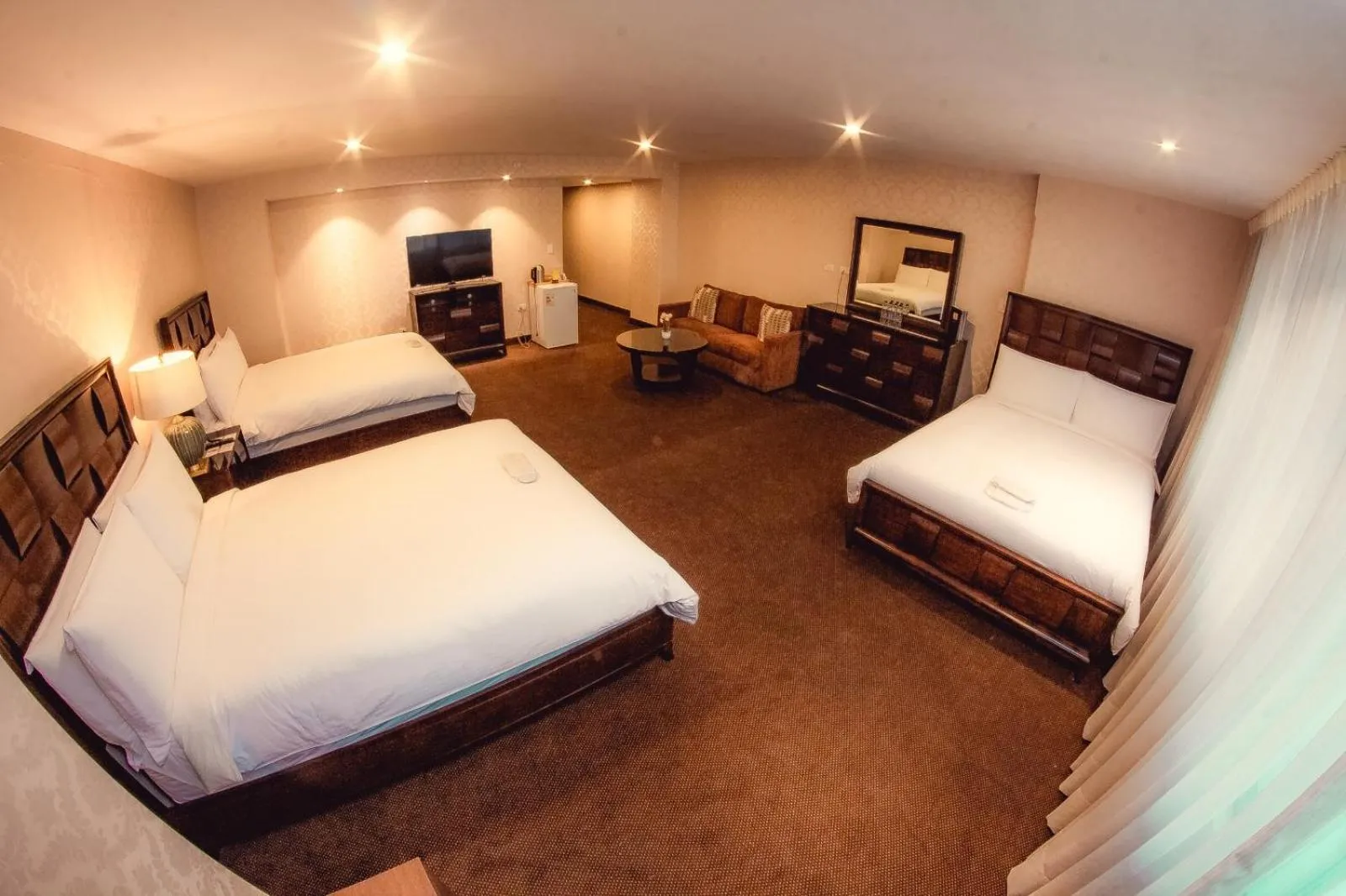 Bed in ROLES Hotel