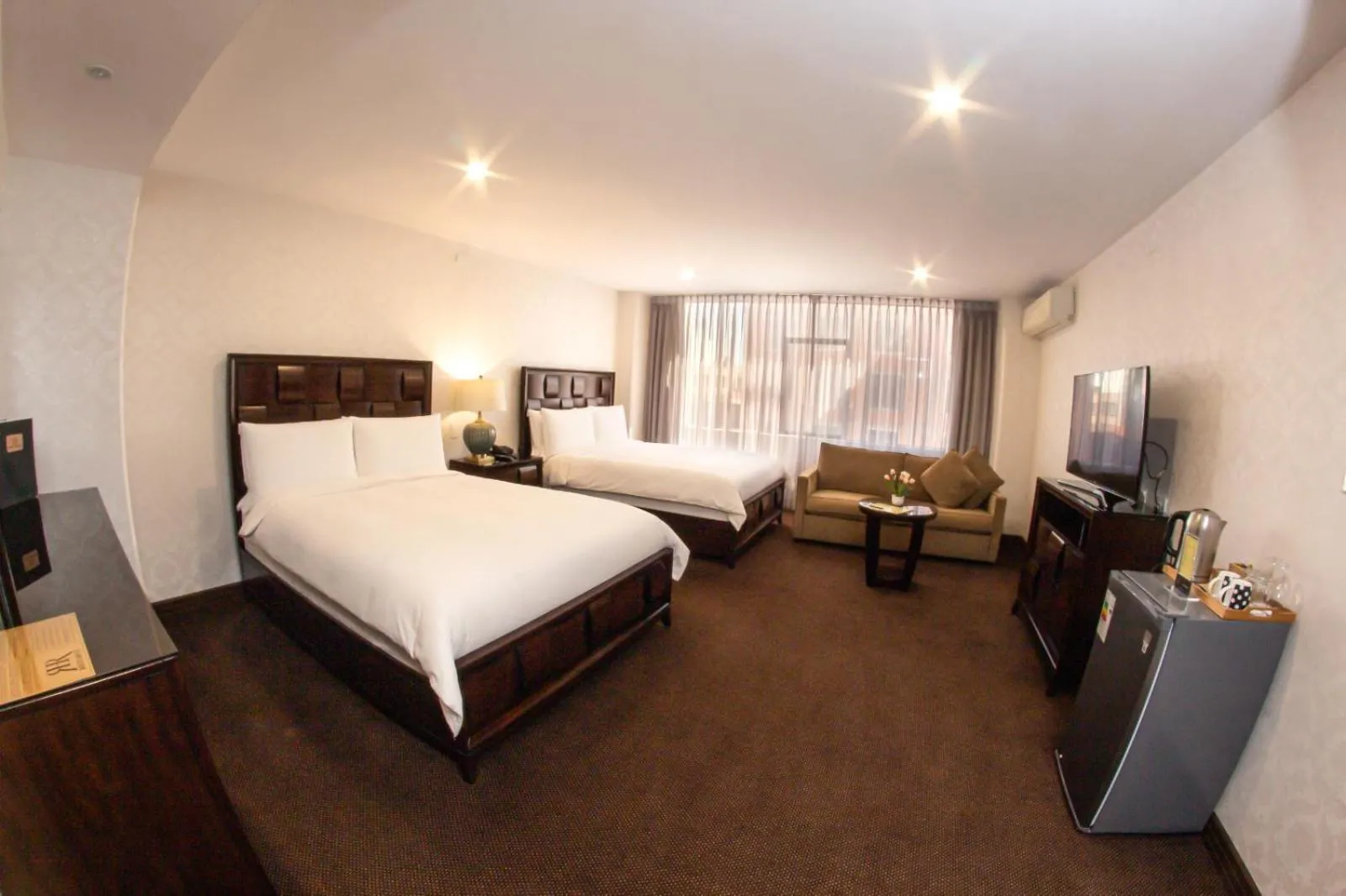 Bedroom, Bed in ROLES Hotel