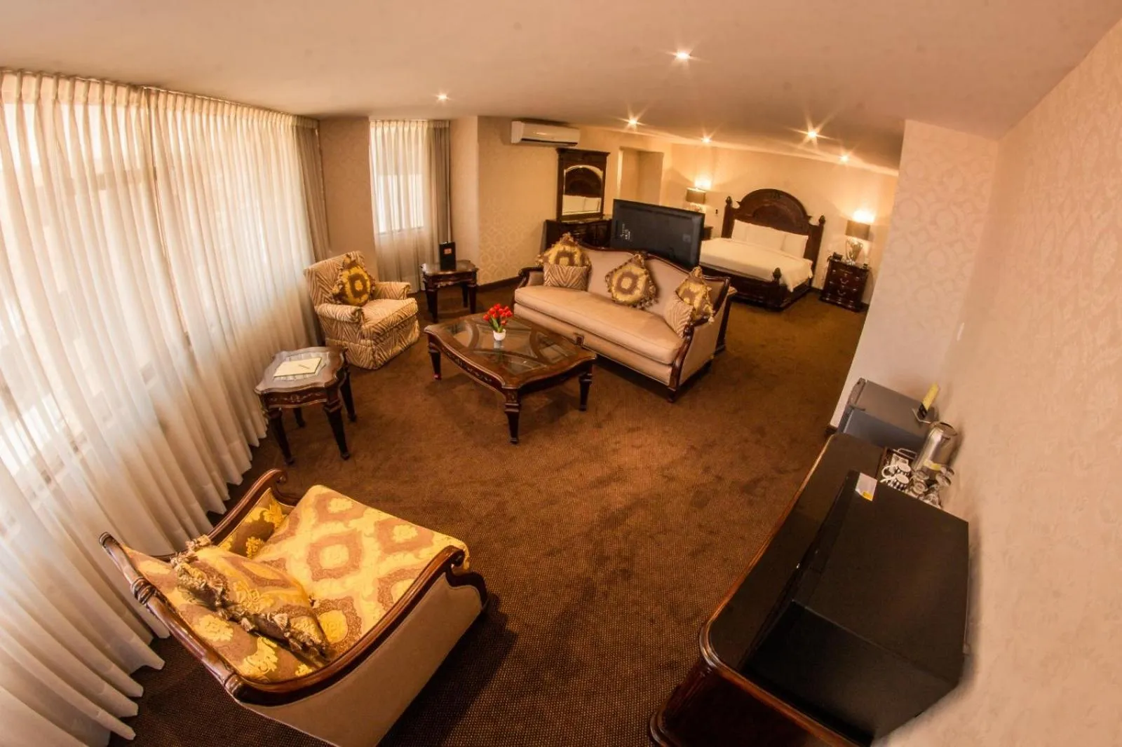 Bed in ROLES Hotel